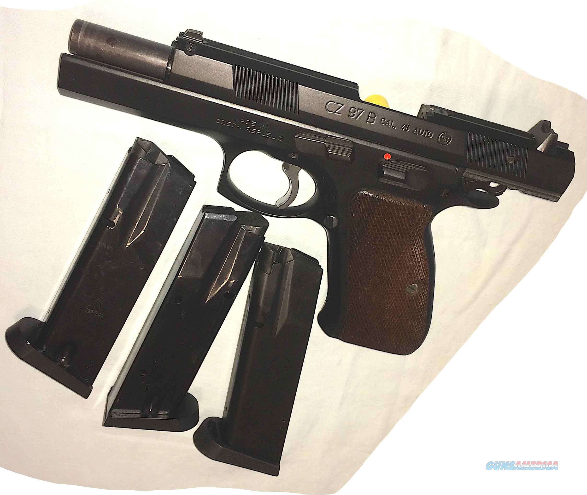 CZ 97B Pistol & 3 Magazines For Sale At Gunsamerica.com: 985713015