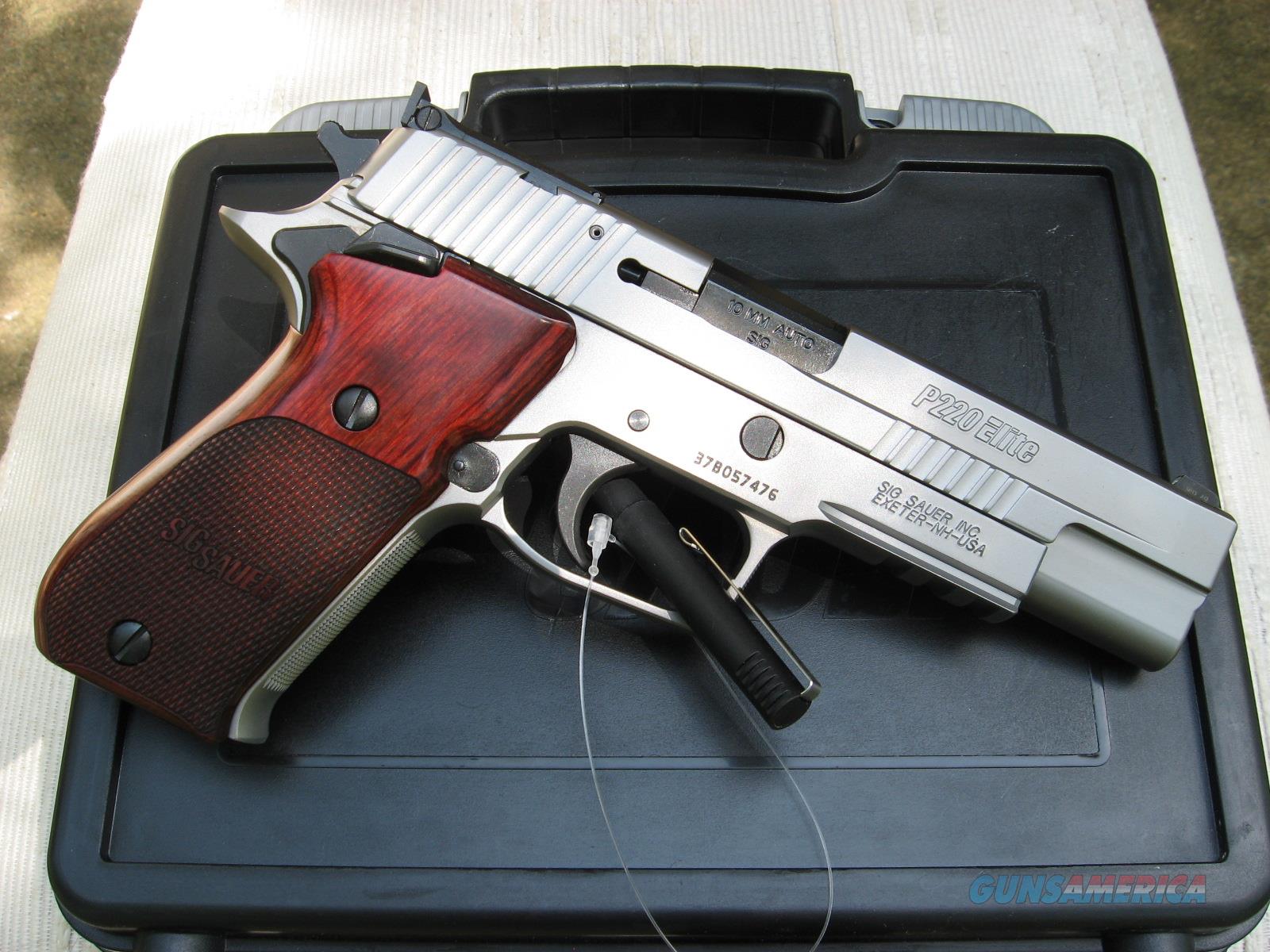 Sig Sauer P220 10 Sao 10mm Elite St For Sale At 969420255