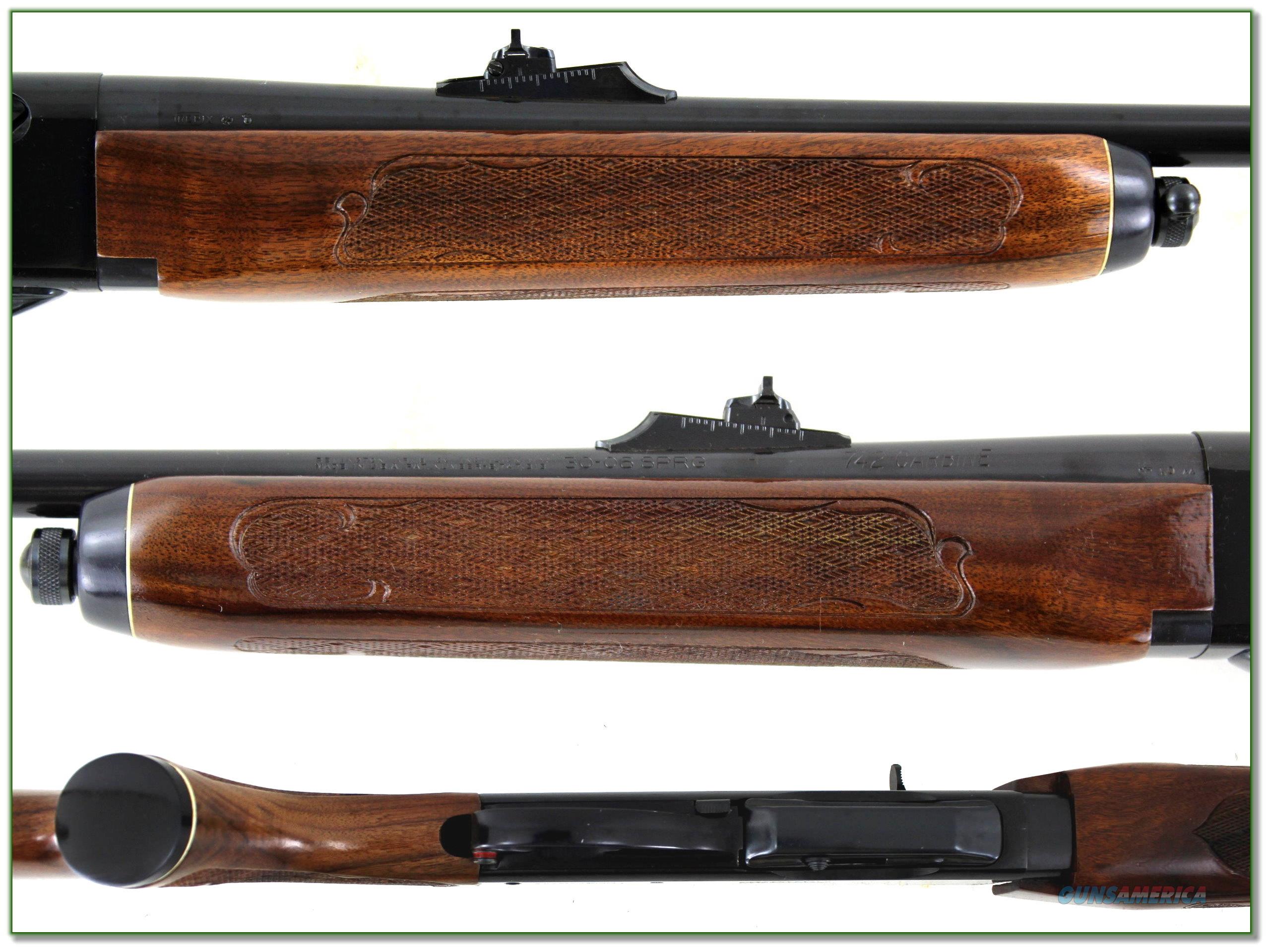 Remington 742 Carbine 30-06 beautif... for sale at Gunsamerica.com ...