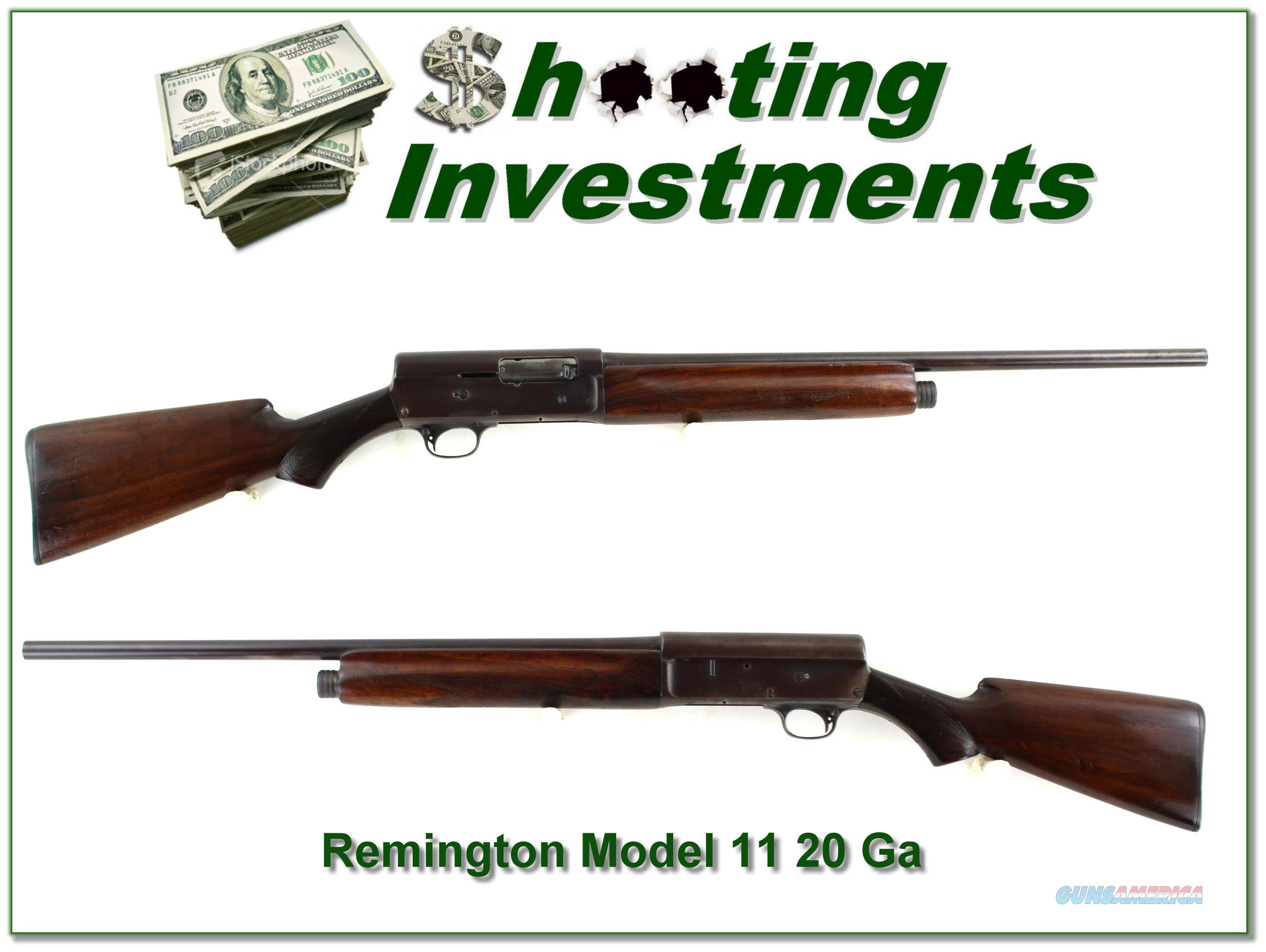 Remington Model 11 20 Gauge For Sale At 919615774 6837