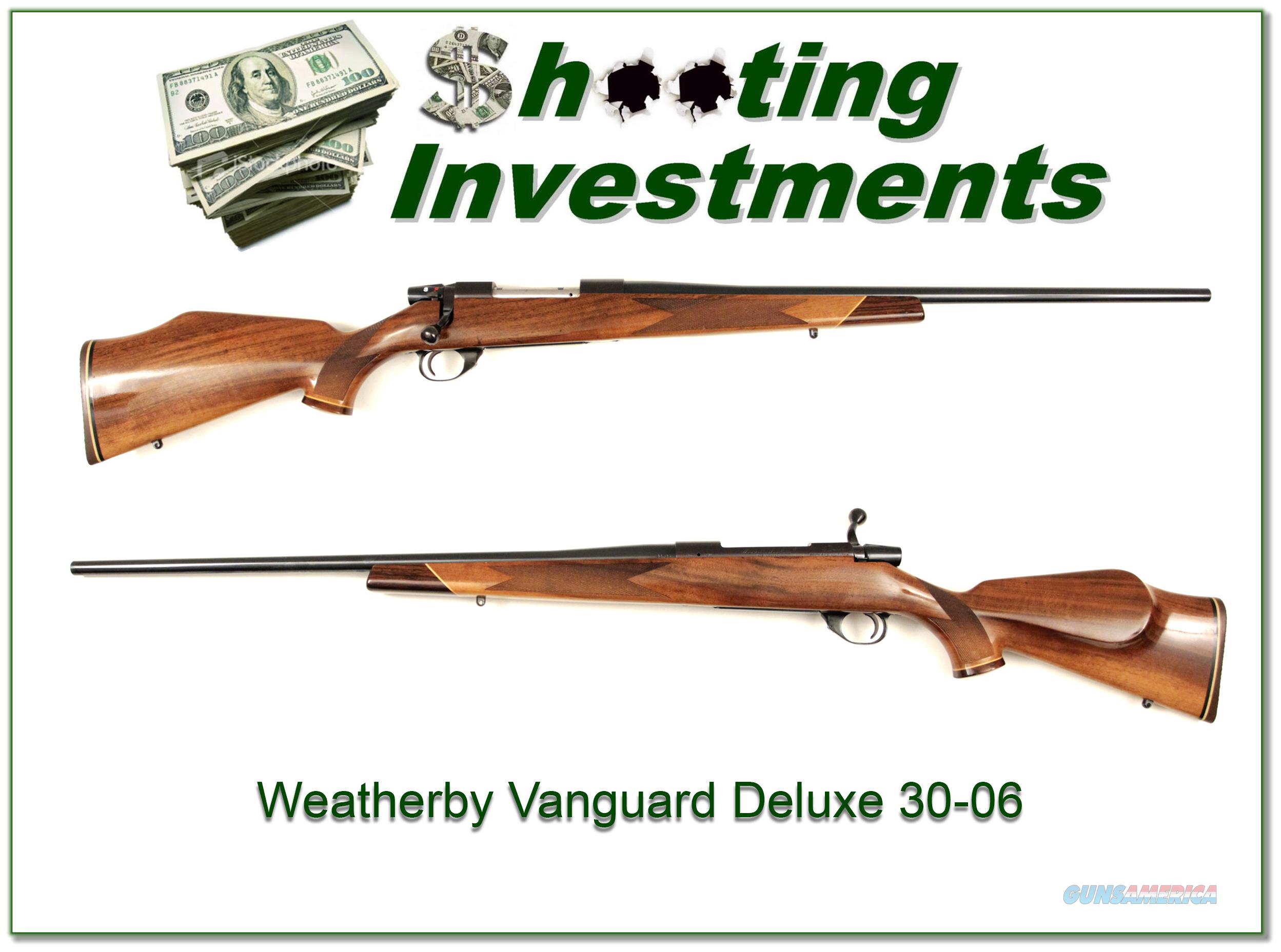 Weathery Vanguard Deluxe in 30-06 for sale at Gunsamerica.com: 920143194