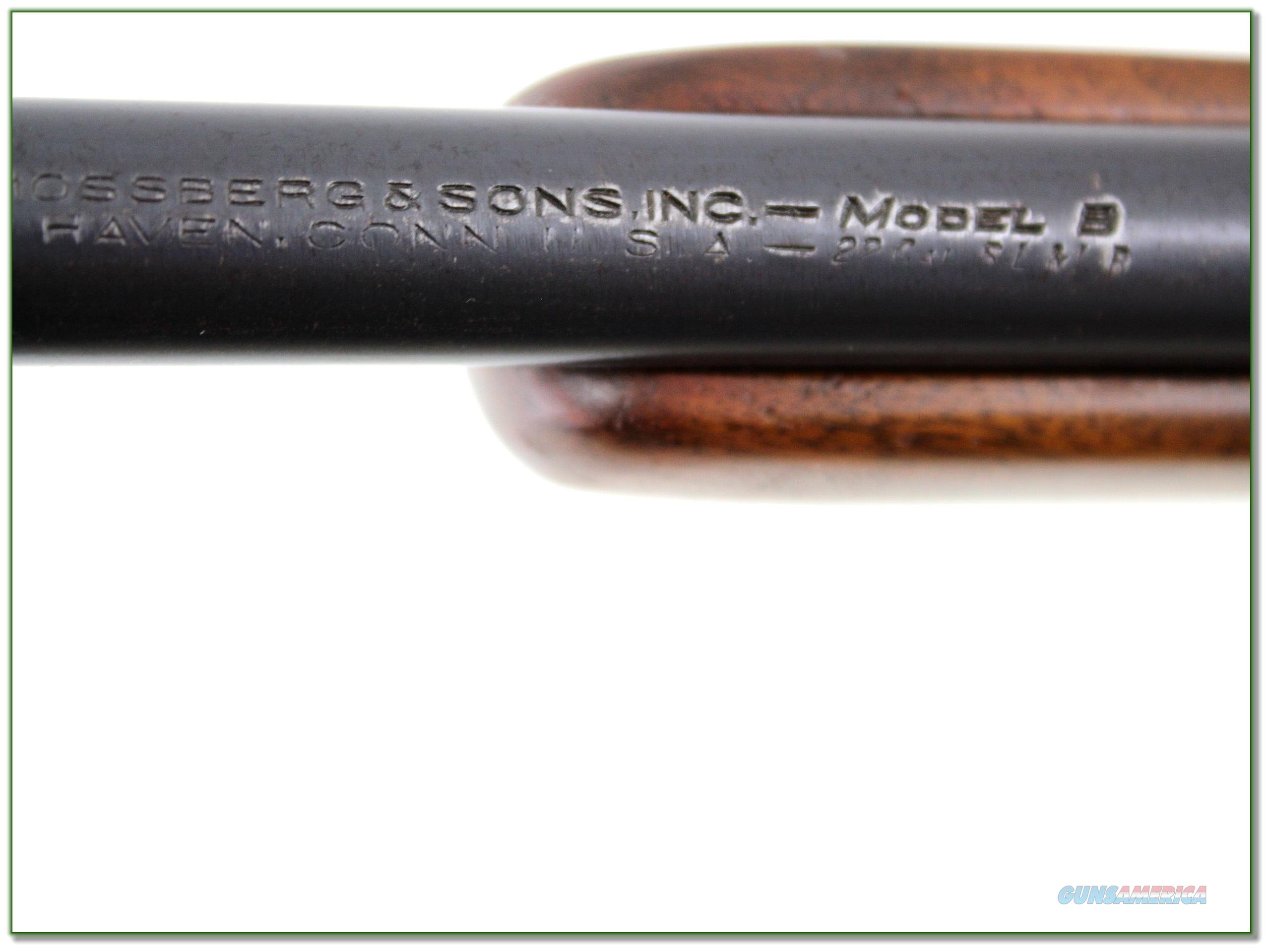 Vintage Mossberg Model B 22 Rimfir... For Sale At Gunsamerica.com ...