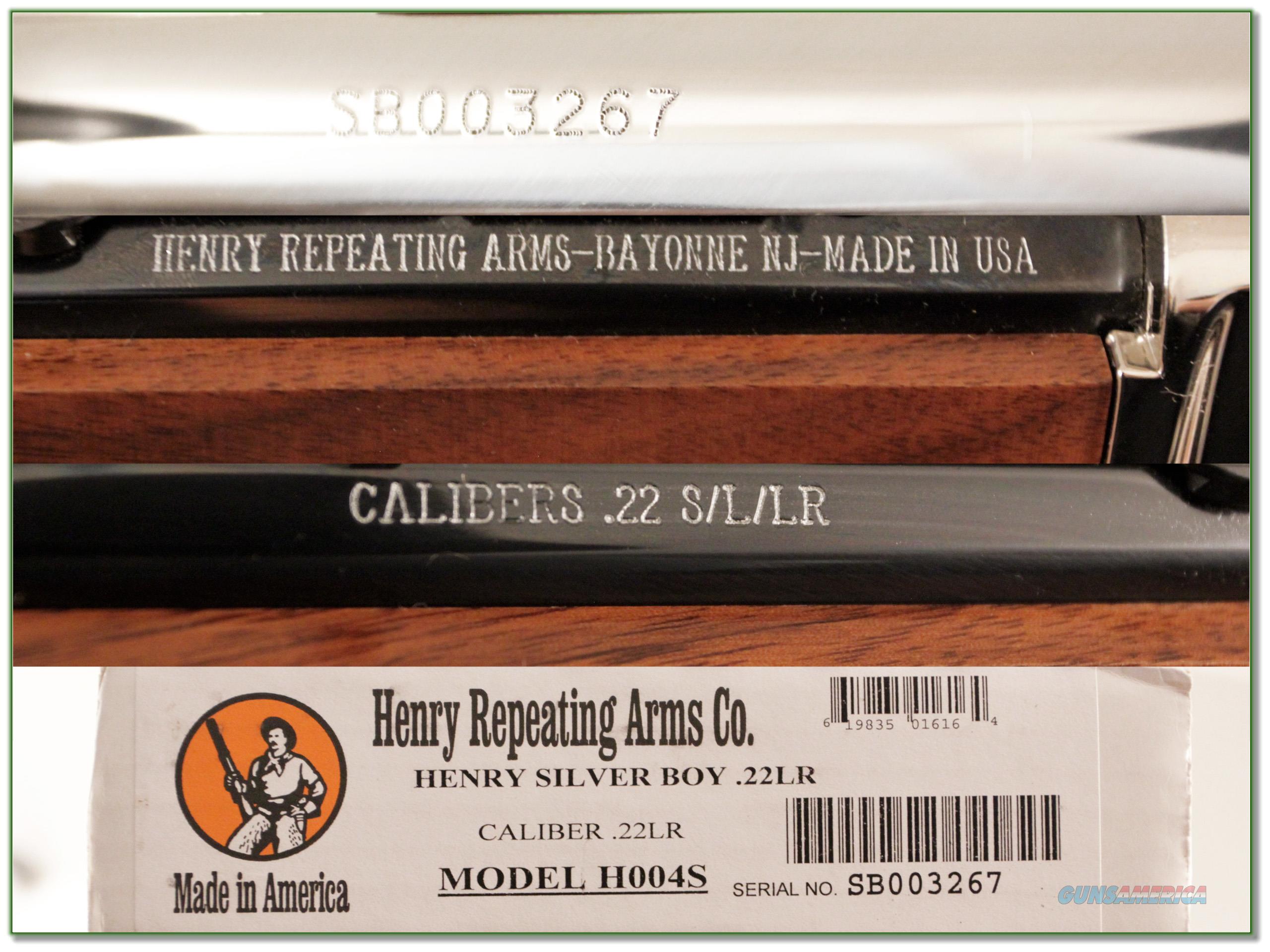 Henry Rifle Custom Serial Number