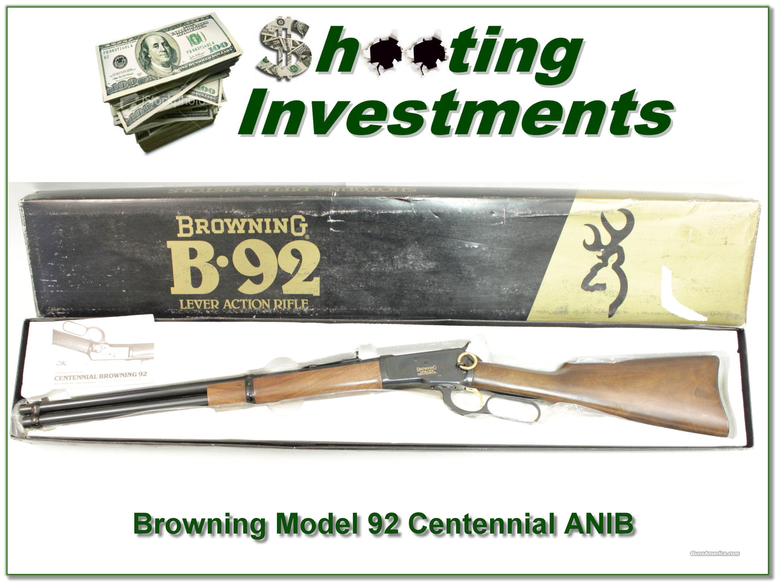 Browning Model 92 Centennial 44 Mag... For Sale At Gunsamerica.com ...