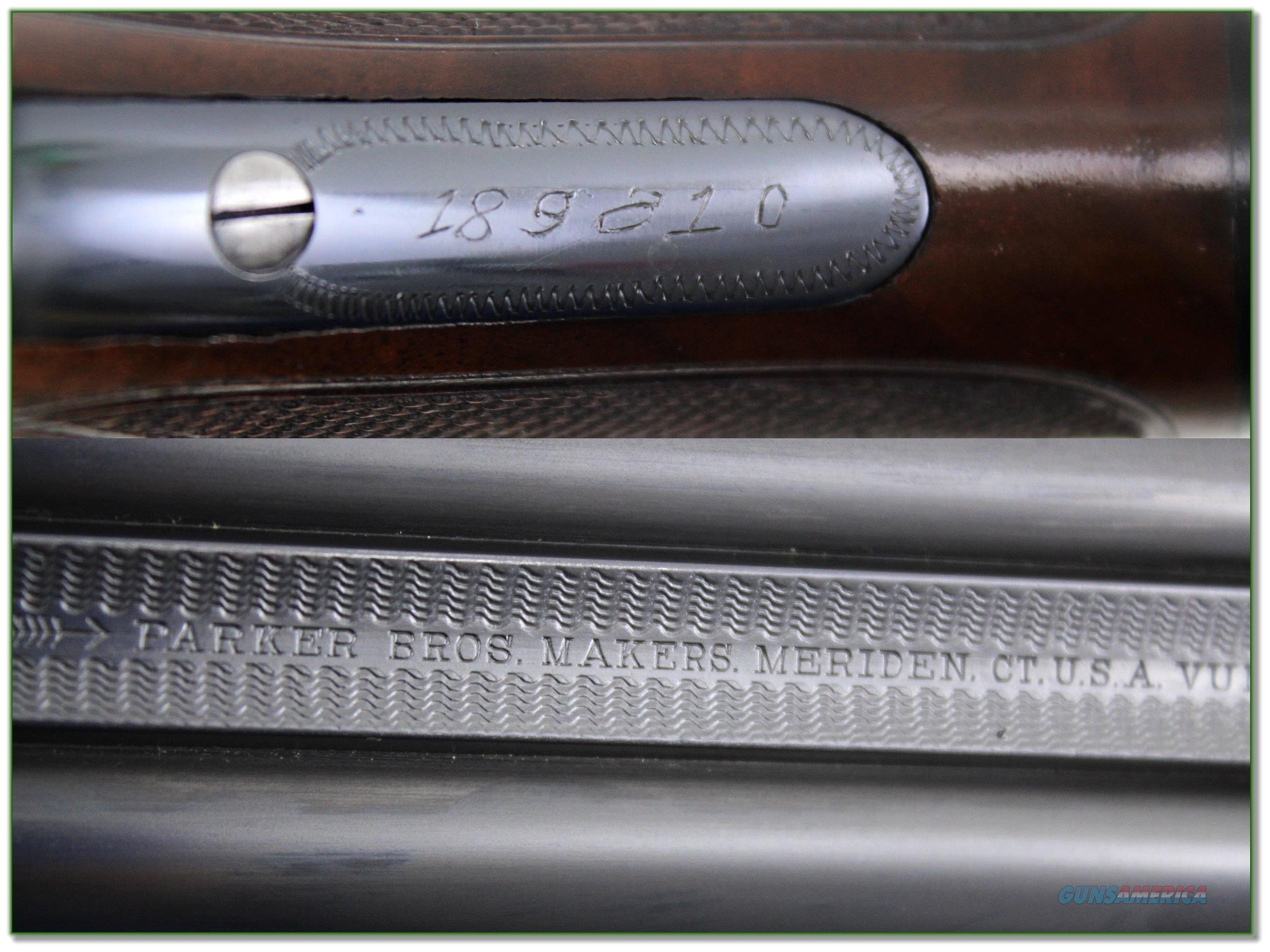 Parker Brothers VH Grade 1920 Turnb... for sale at Gunsamerica.com ...