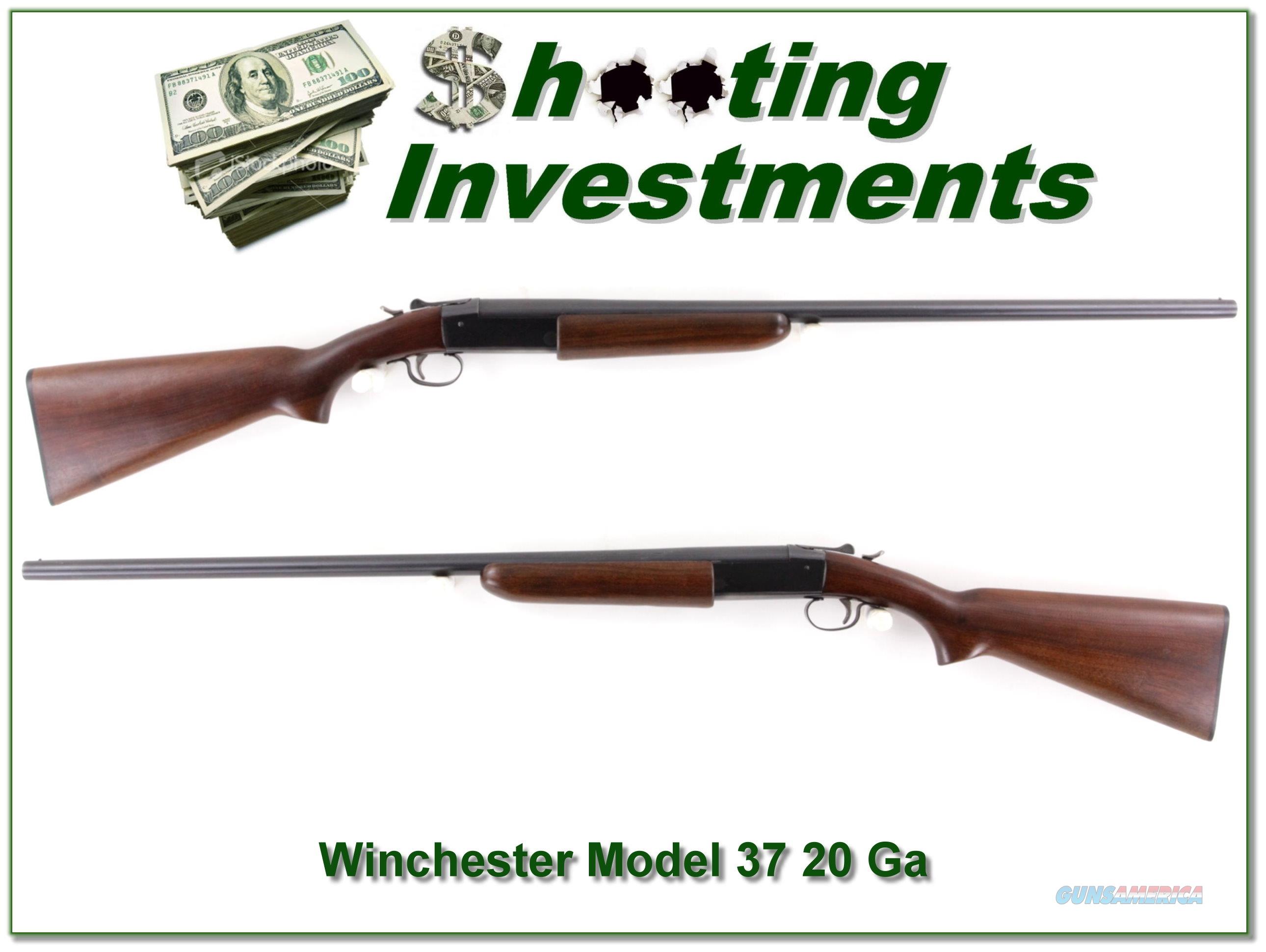 Winchester Model 37 20 Gauge Exc Co... for sale at Gunsamerica.com ...