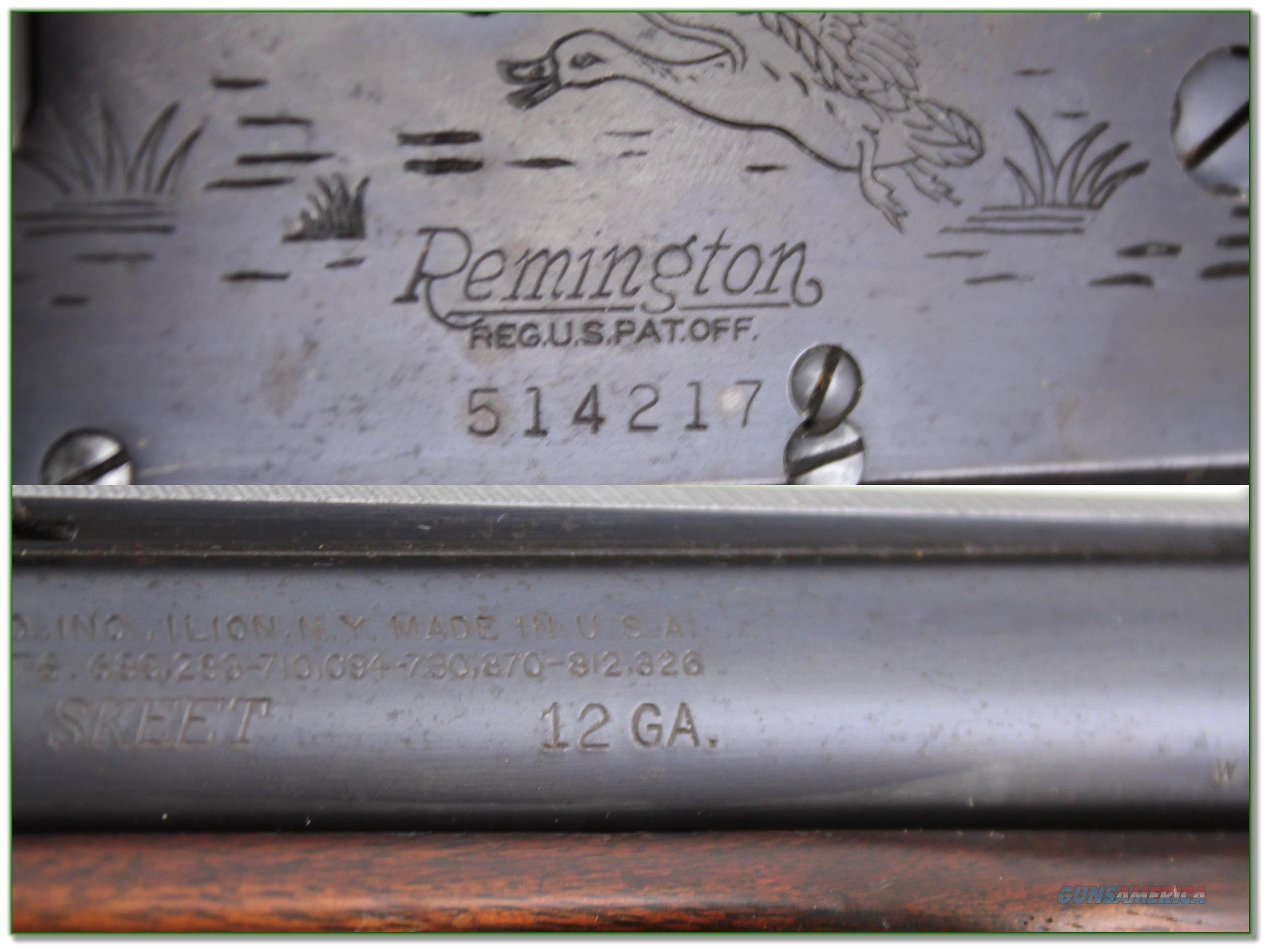 Remington Model 11 1938 made and ha... for sale at Gunsamerica.com ...