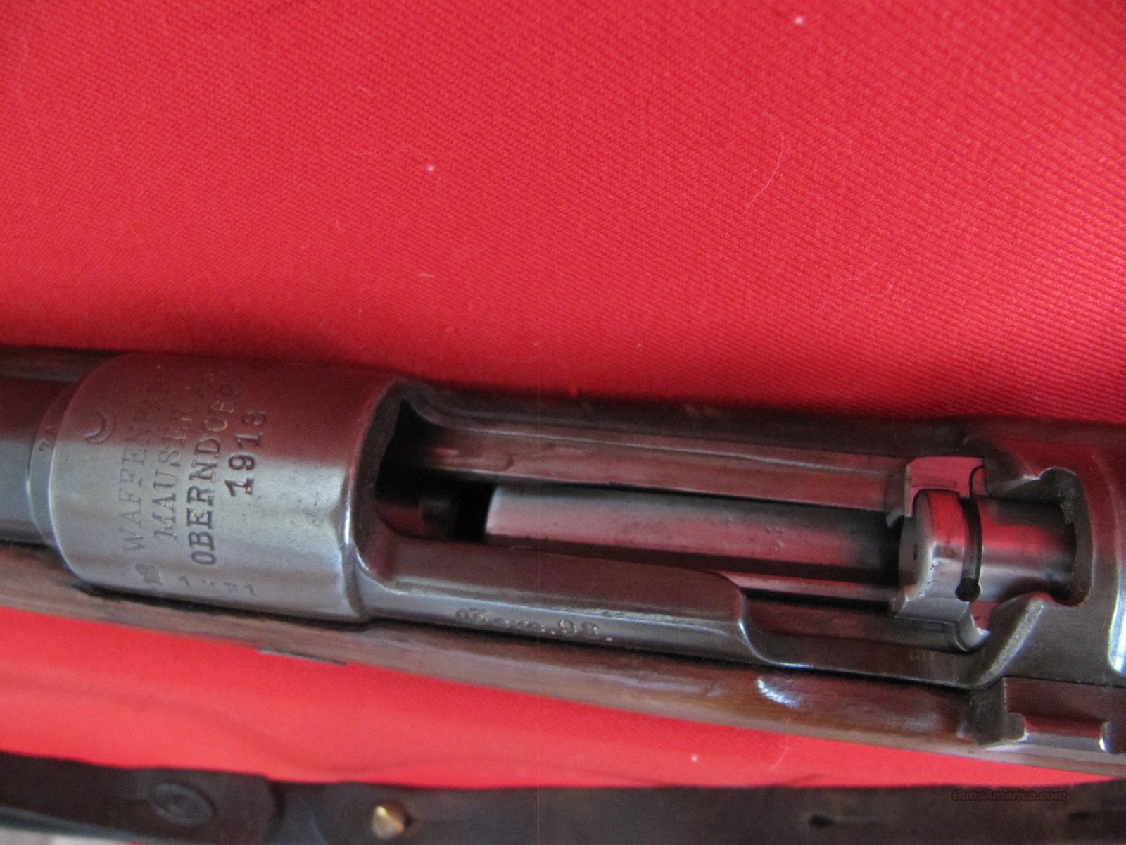 Gew 98 Mauser Oberndorf 1918 Matchi For Sale At 960709374 2289