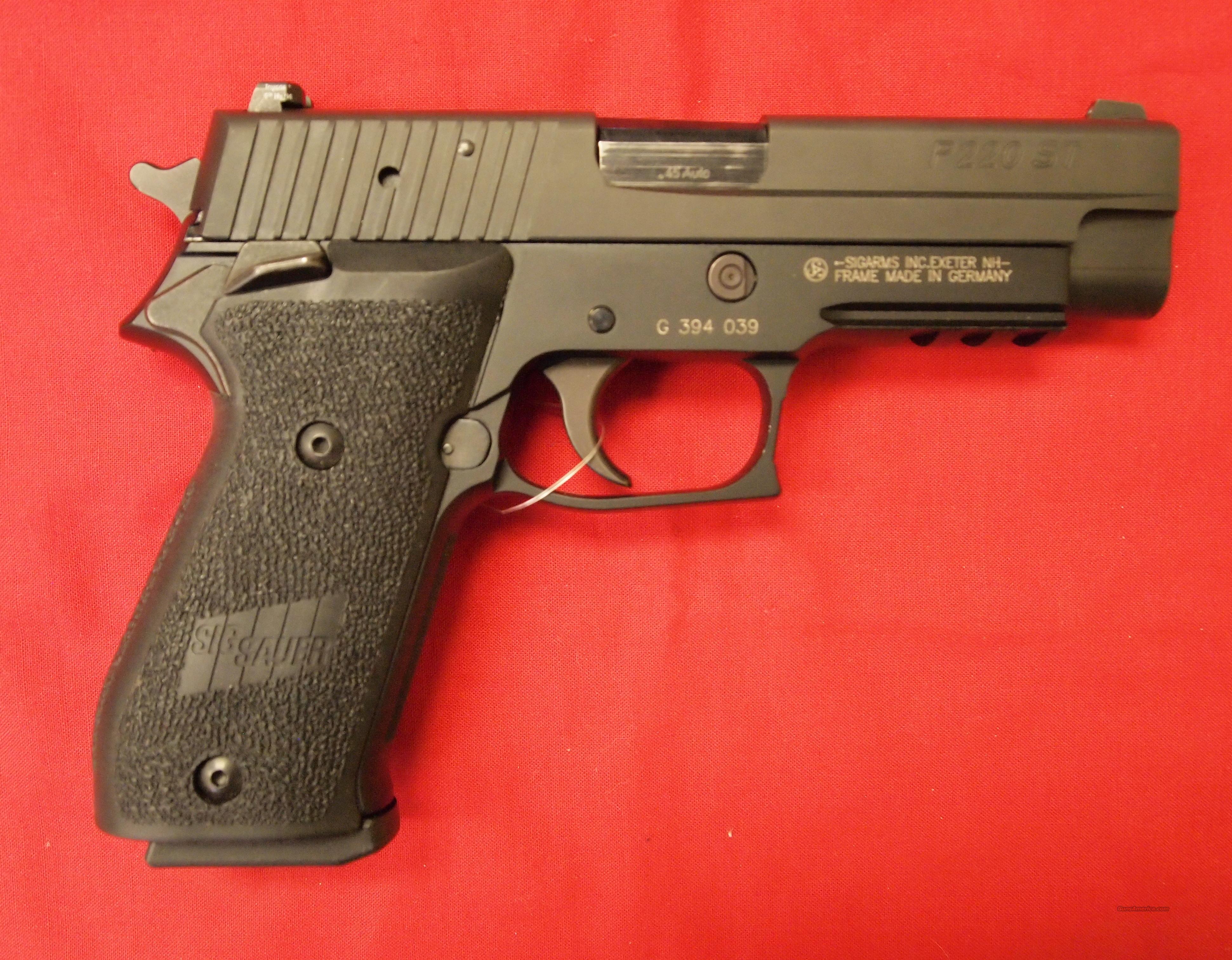 Sig Sauer P220 ST .45 ACP for sale at Gunsamerica.com: 906153320