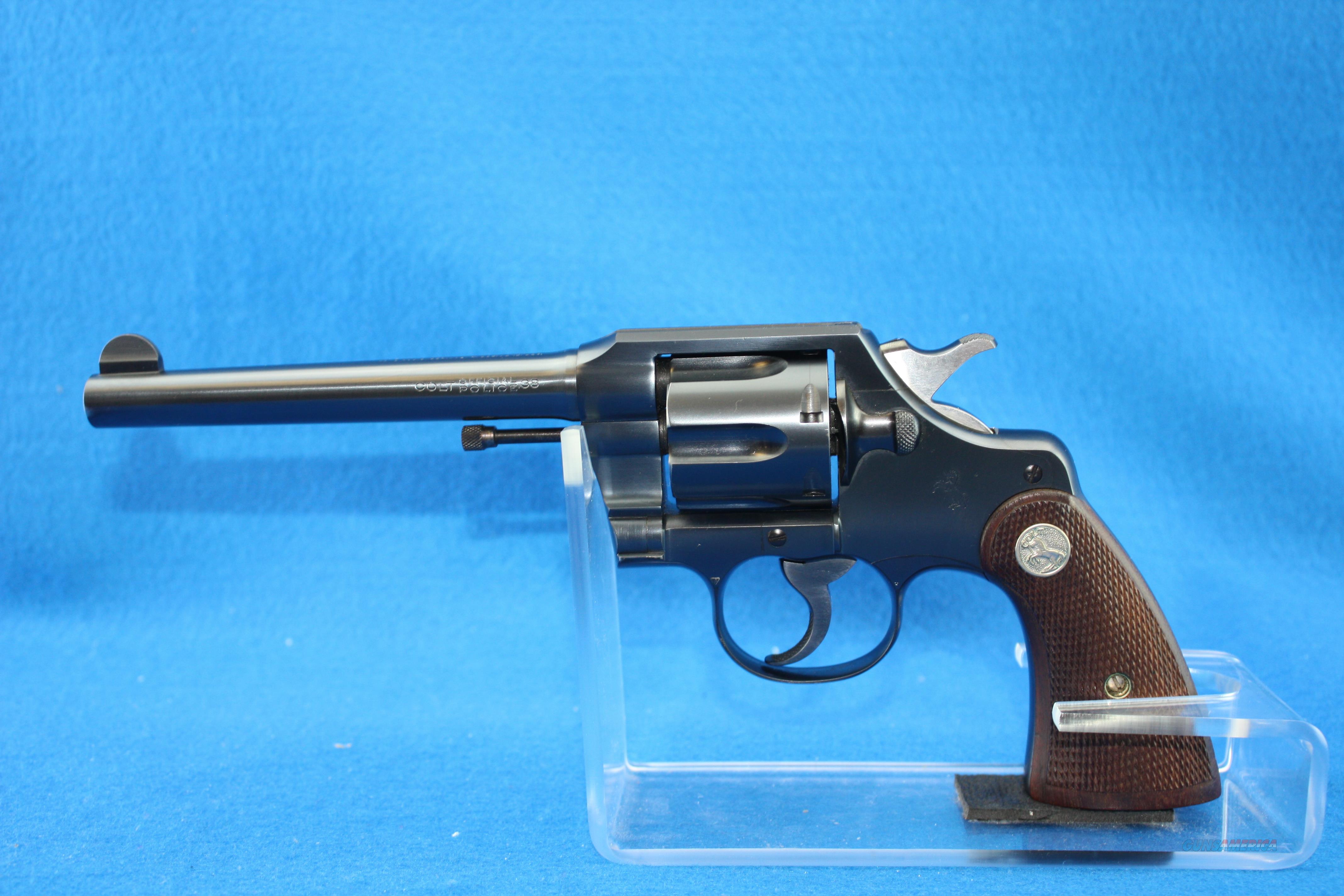 Colt Official Police 38 Special For Sale At 908504646 7243