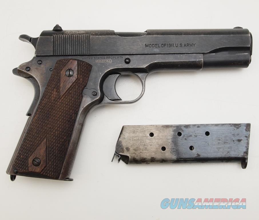 Colt M1911a1 Us Army Mfg 1918 45 A For Sale At 923863595 2708