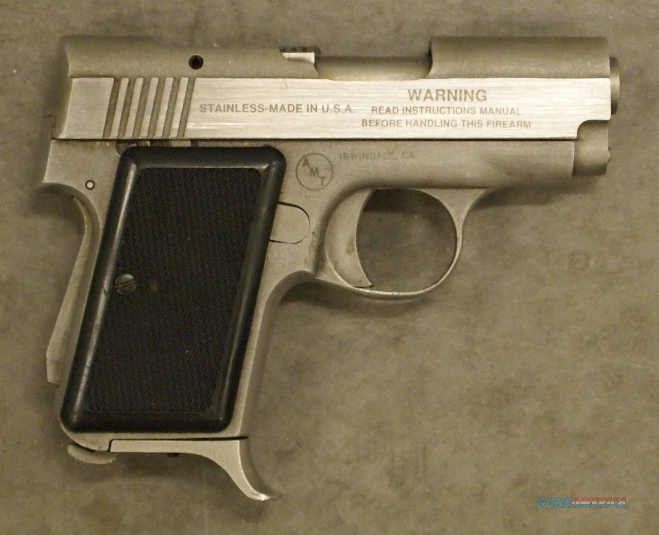 AMT BACKUP II 380ACP for sale at Gunsamerica.com: 938212582