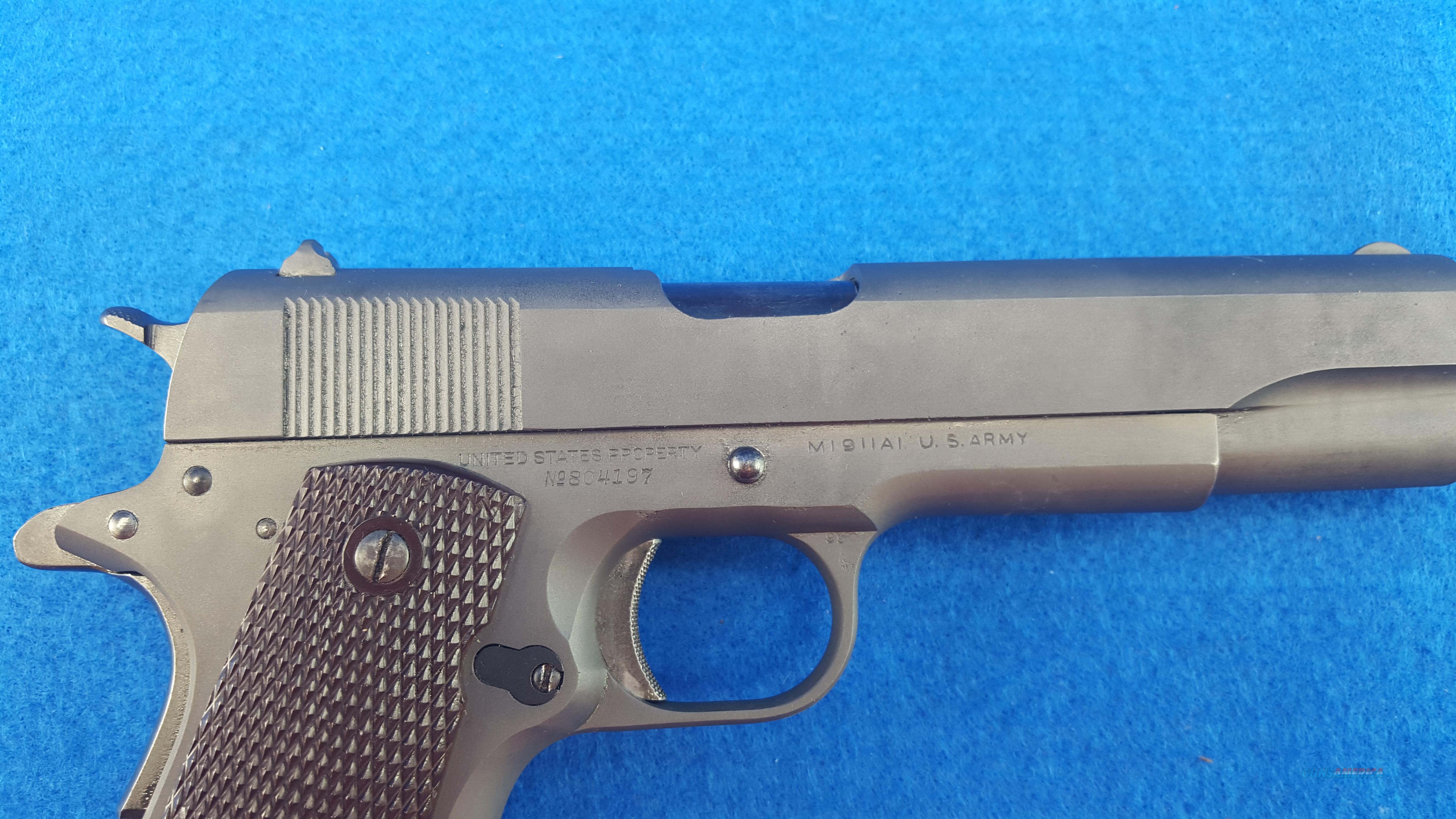 Colt M1911a1 Us Army For Sale At 954703458 1367