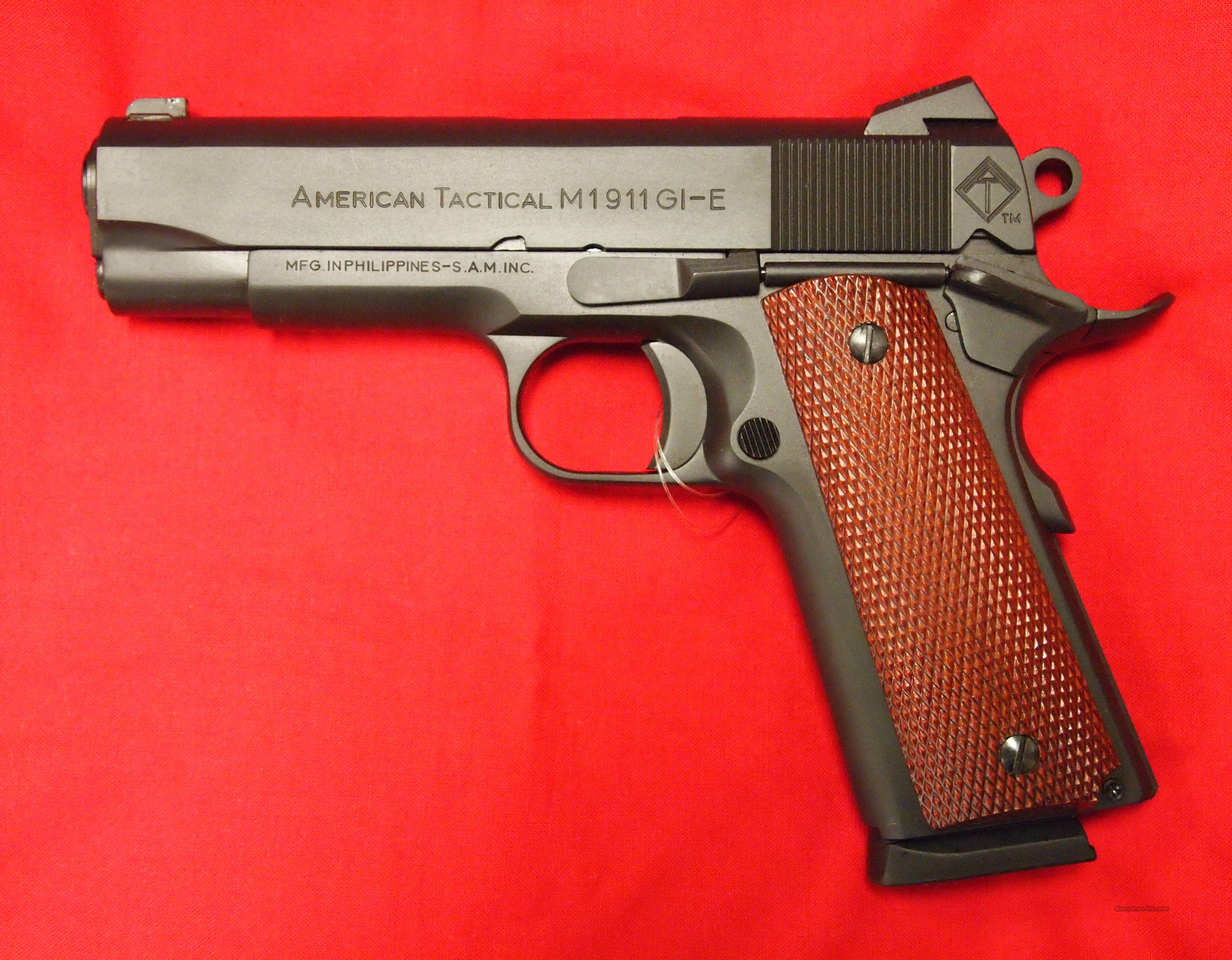 AM Tactical M1911 GI-E .45ACP for sale at Gunsamerica.com: 967184811