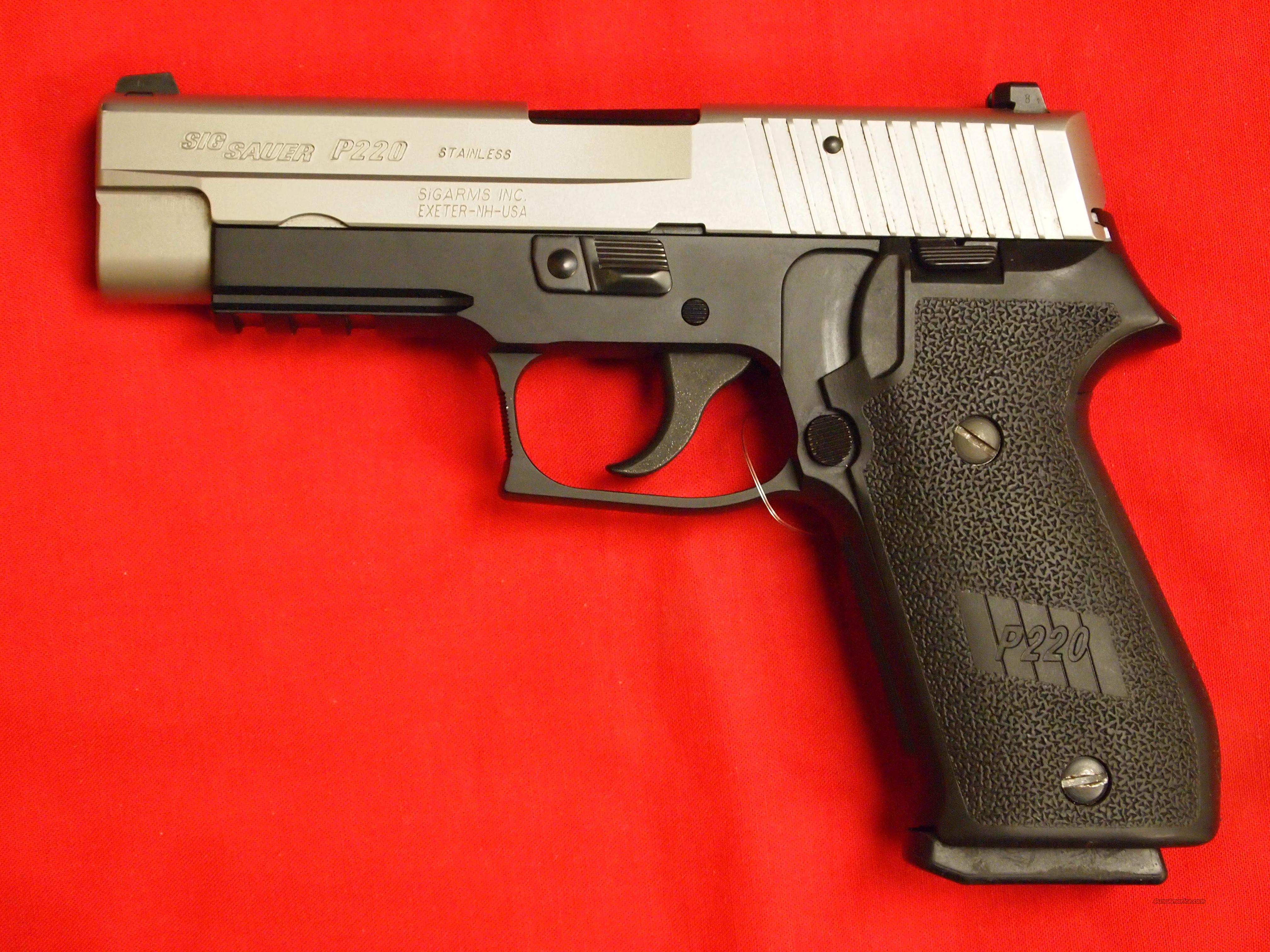 Sig Sauer P220 Semi-Auto, 45 ACP for sale at Gunsamerica.com: 969520447