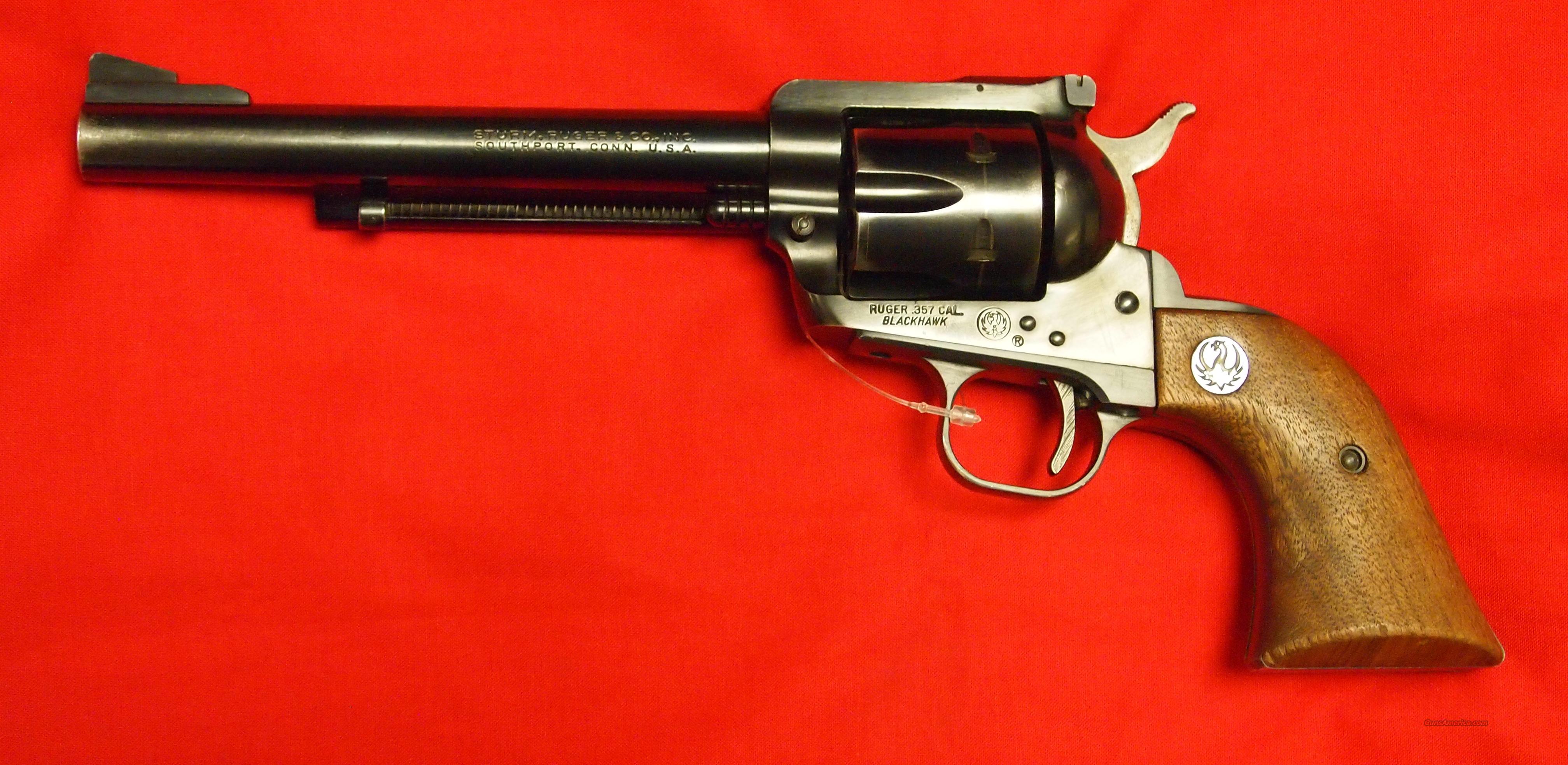 Ruger Blackhawk 3-Screw .357 MAG for sale at Gunsamerica.com: 988140451