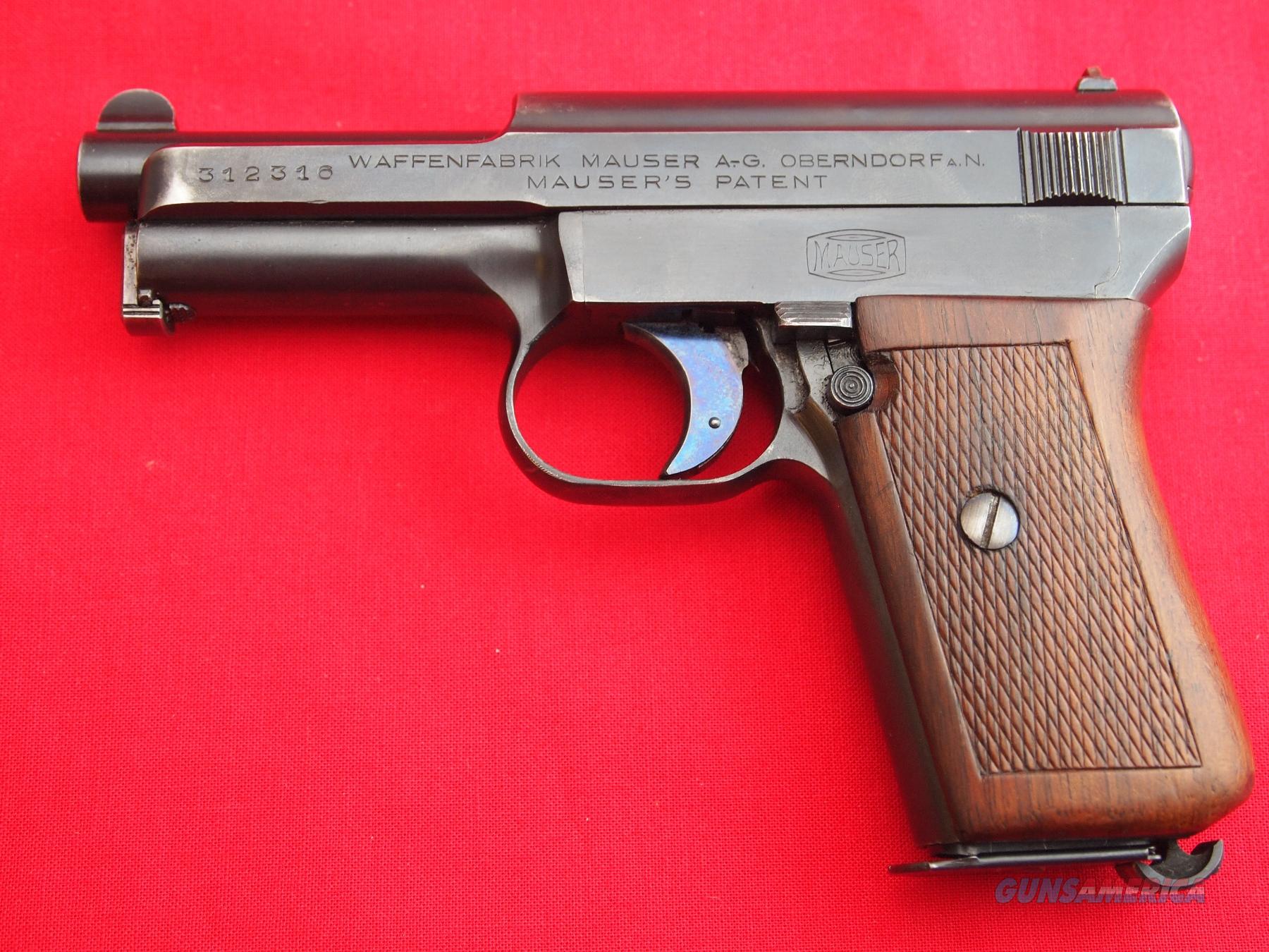 Mauser Model 1934 Pocket Pistol 32 For Sale At 990242294 5794