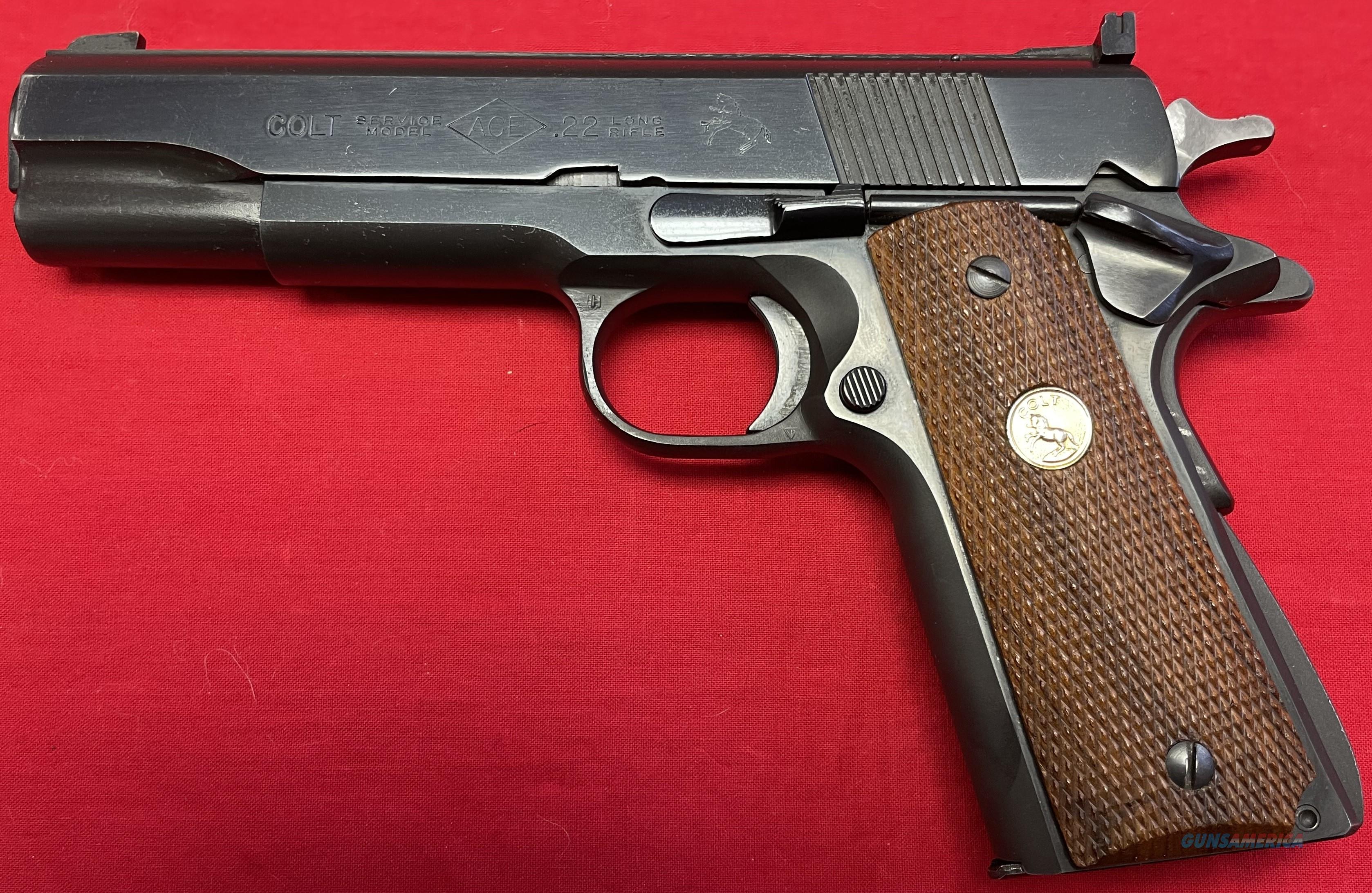 Colt Service Model Ace 22LR for sale at Gunsamerica.com: 941175794