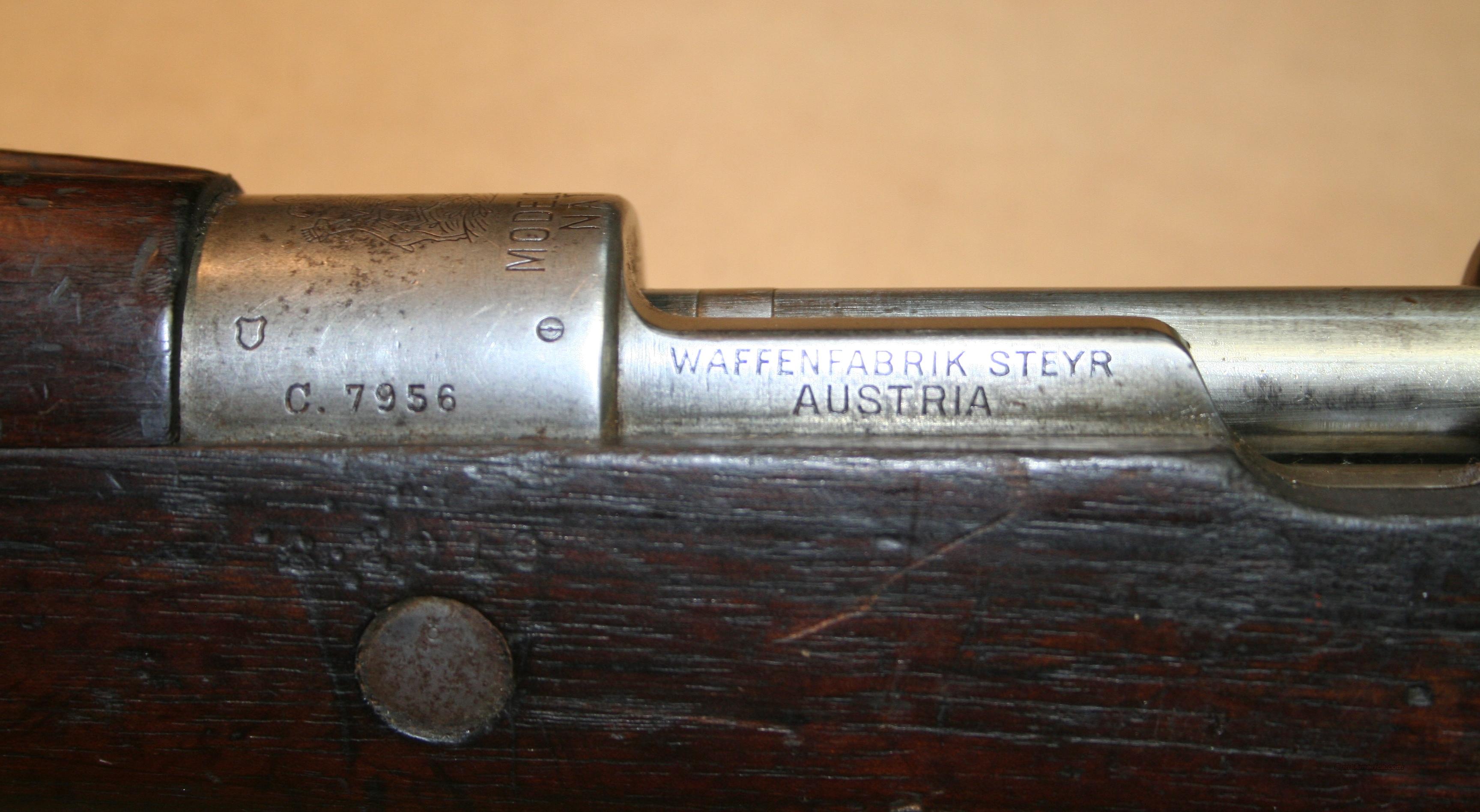 STEYR CHILEAN 1912 MAUSER – 7.62 NA... for sale at Gunsamerica.com ...