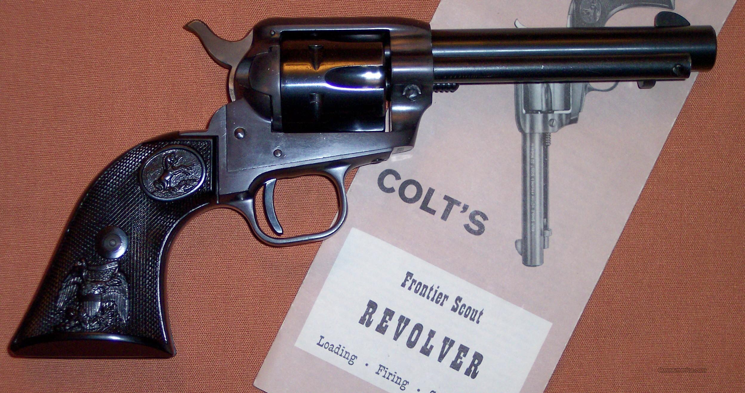 Colt Single Action Frontier Scout For Sale At