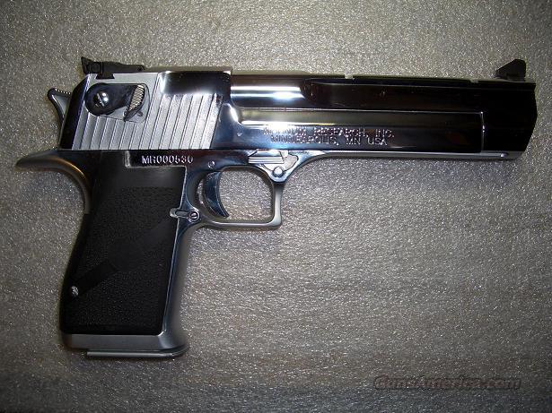 DESERT EAGLE CUSTOM POLISHED CHROME... for sale at Gunsamerica.com ...