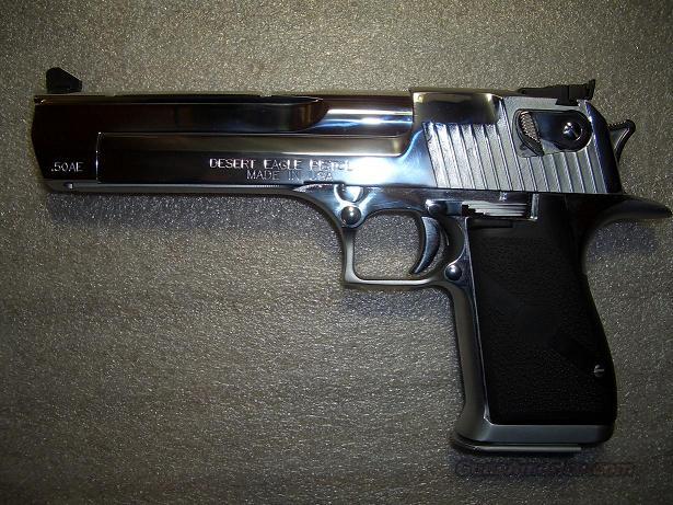 DESERT EAGLE CUSTOM POLISHED CHROME... for sale at Gunsamerica.com ...