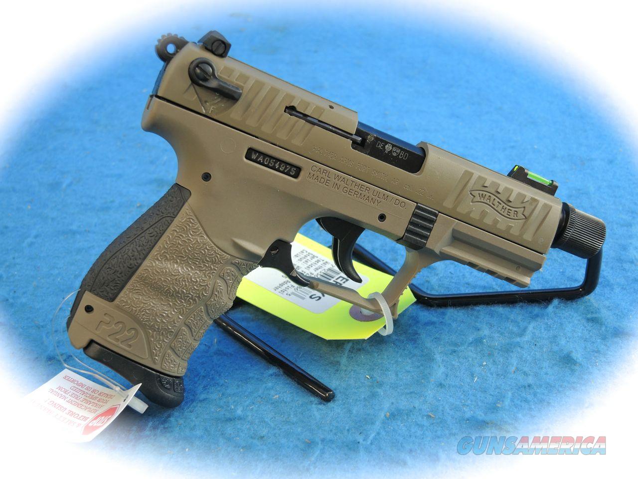 Walther P22 Tactical Fde 22lr Semi For Sale At 944840340 5016