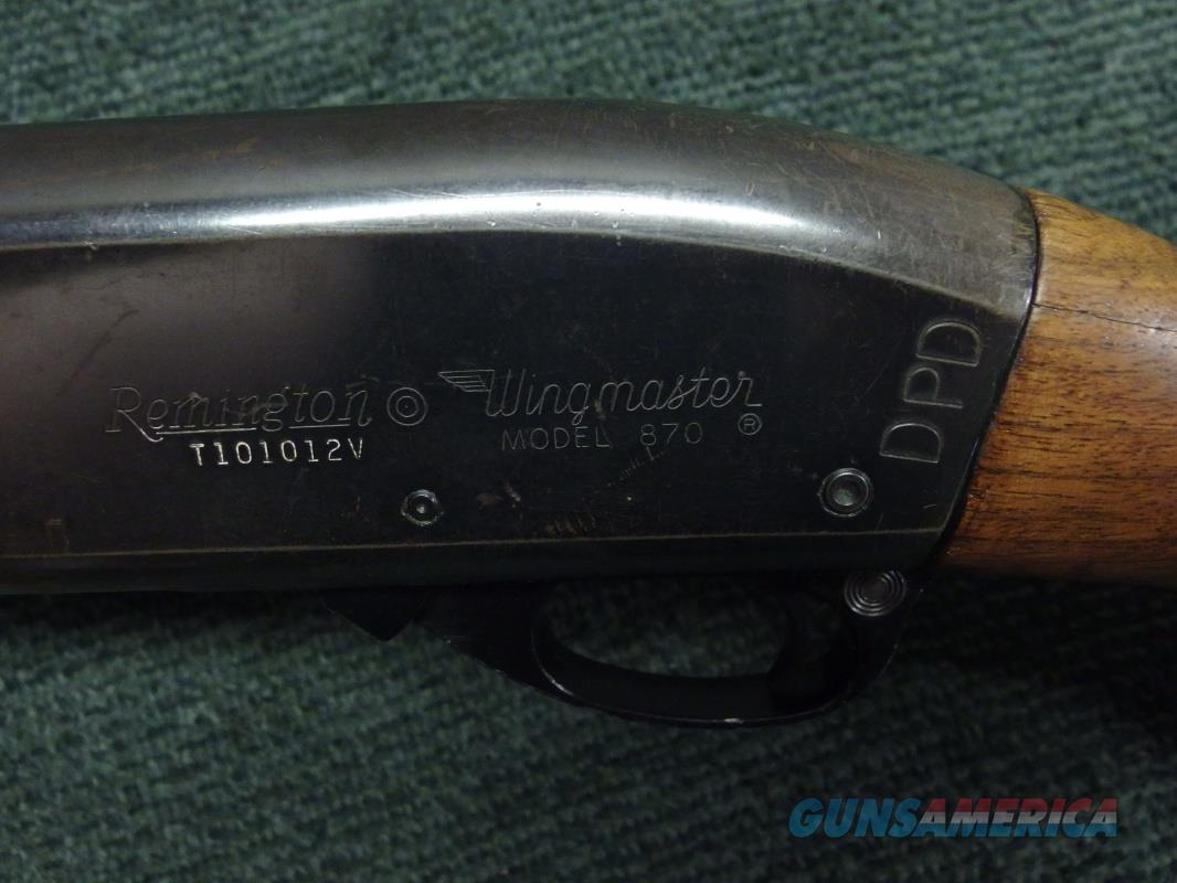 remington 870 wingmaster serial number