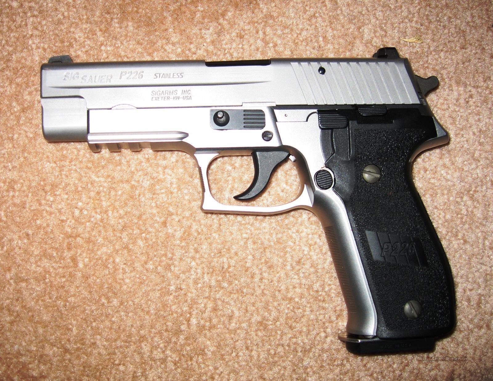 Sig Sauer P226 SS 9mm w/Lasermax & ... for sale at Gunsamerica.com ...