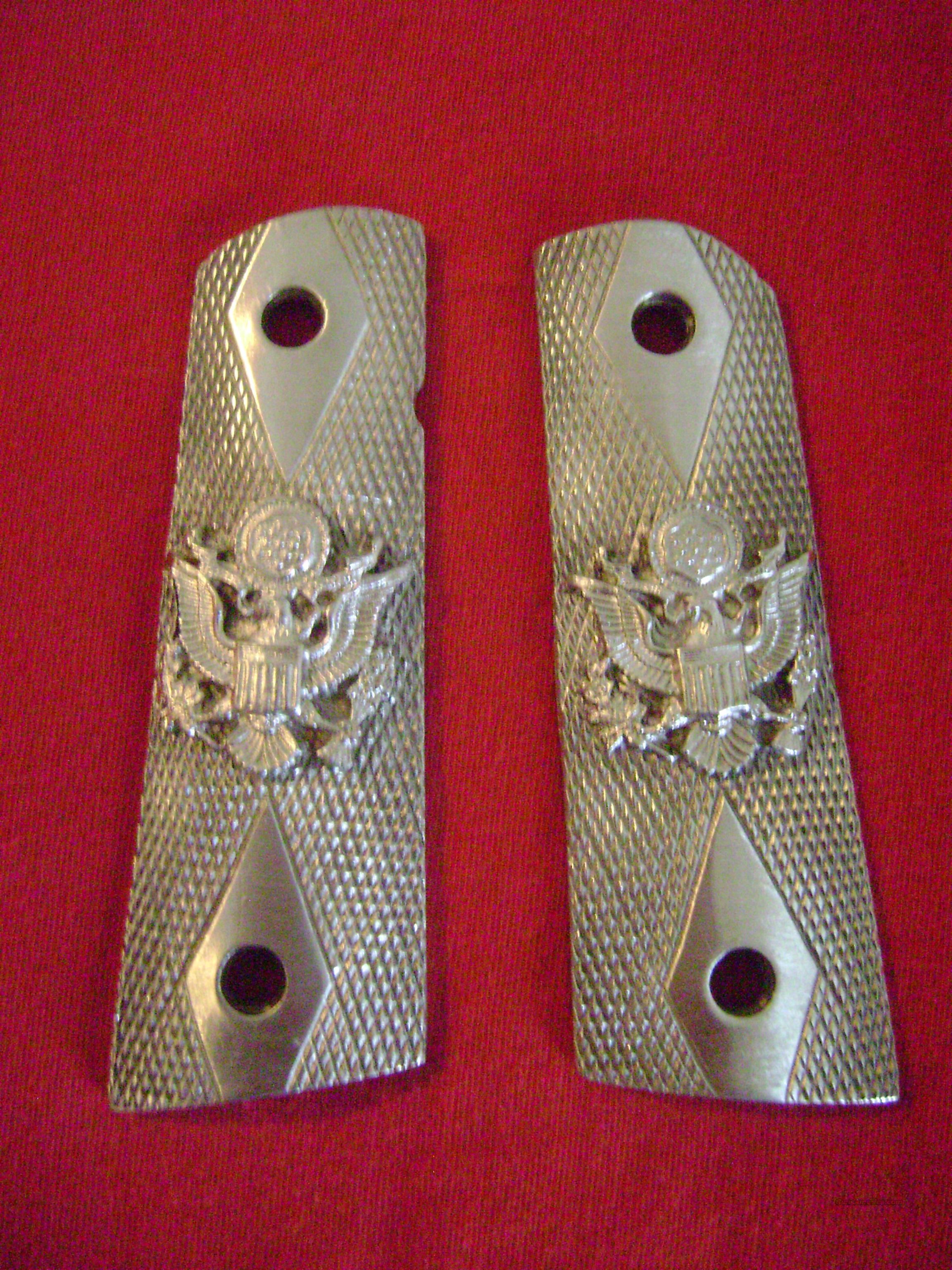 1911 Grips Pewter For Sale At 933587086 8400