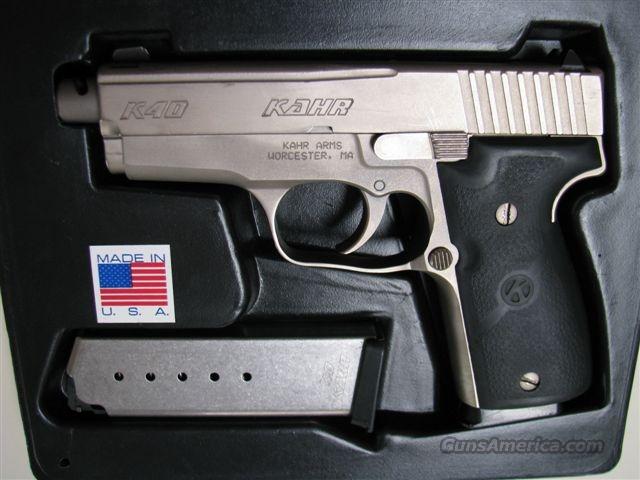 Custom Kahr K40 Nickel Ported for sale at Gunsamerica.com: 954062256