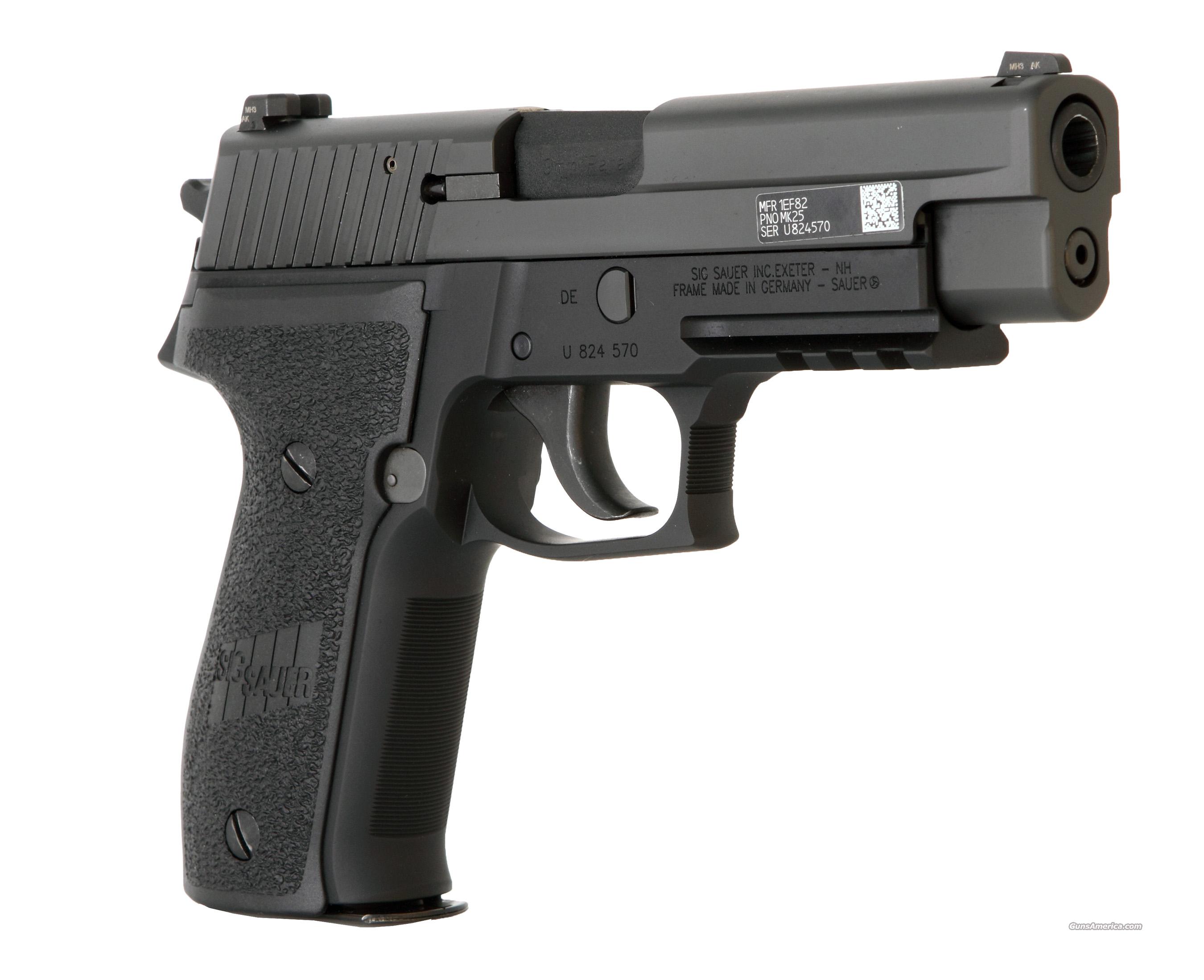 SIG SAUER P226 MK25 9mm OFFICIAL si... for sale at Gunsamerica.com ...