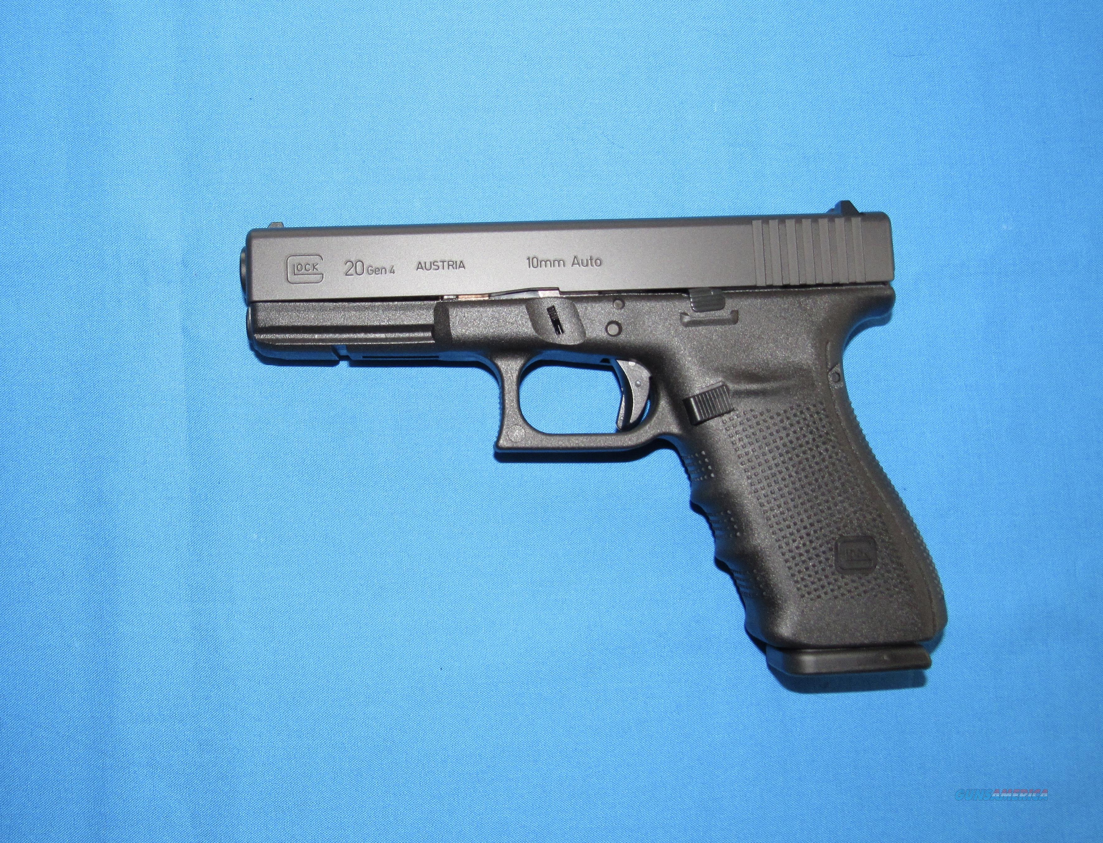 GLOCK MODEL 20 GEN 4 10MM SEMI-AUTO... for sale at Gunsamerica.com ...