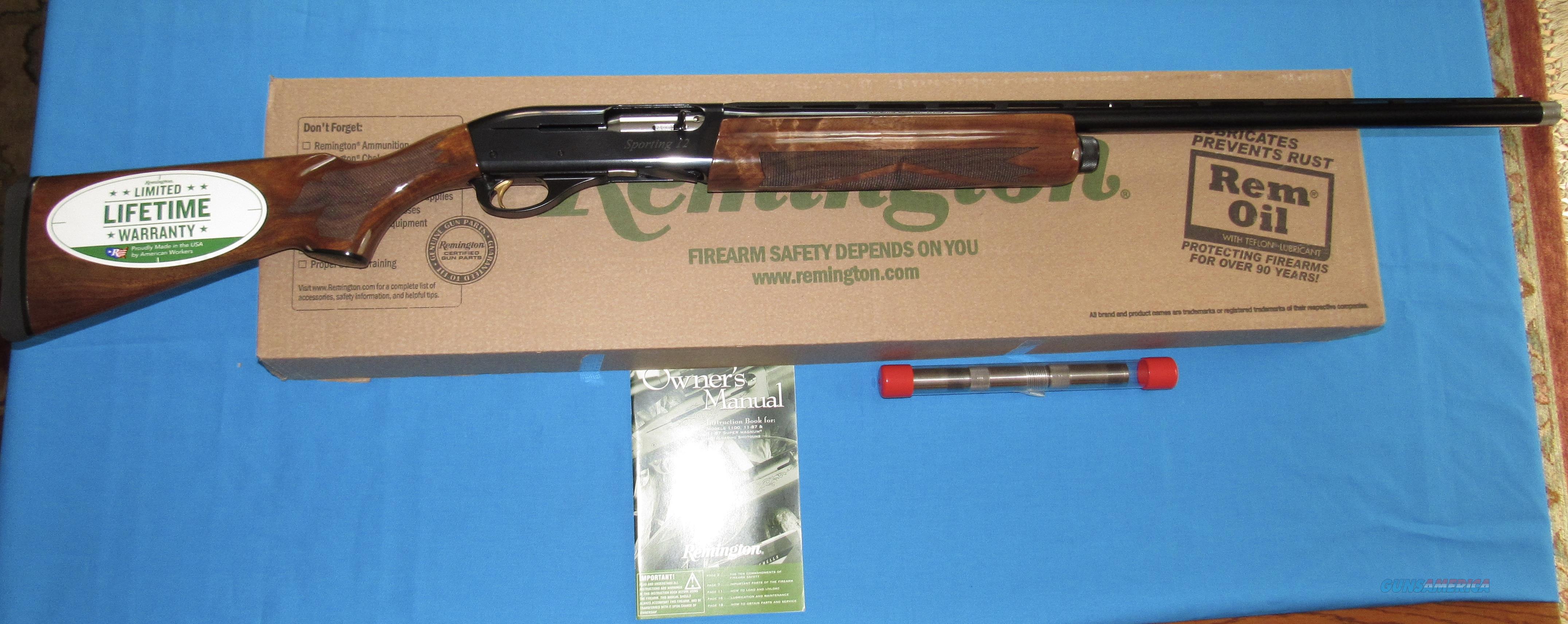 REMINGTON 1100 SPORTING 12 GAUGE SE... for sale at Gunsamerica.com ...