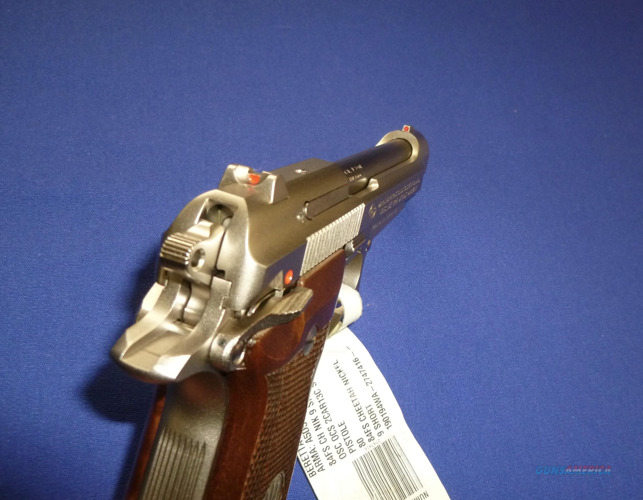 Beretta 84fs Cheetah Nickel 380acp For Sale At 971134580