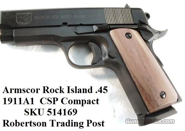 Rock Island 1911 45 Compact Armsco For Sale At 957252642 2571