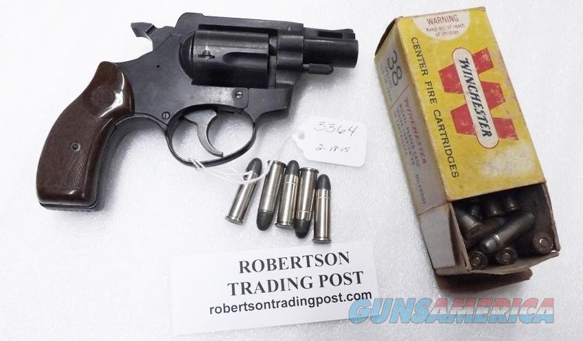 Rohm RG 38 Revolver, .38 Special, 2 Barrel, Blued - Centerfire Systems