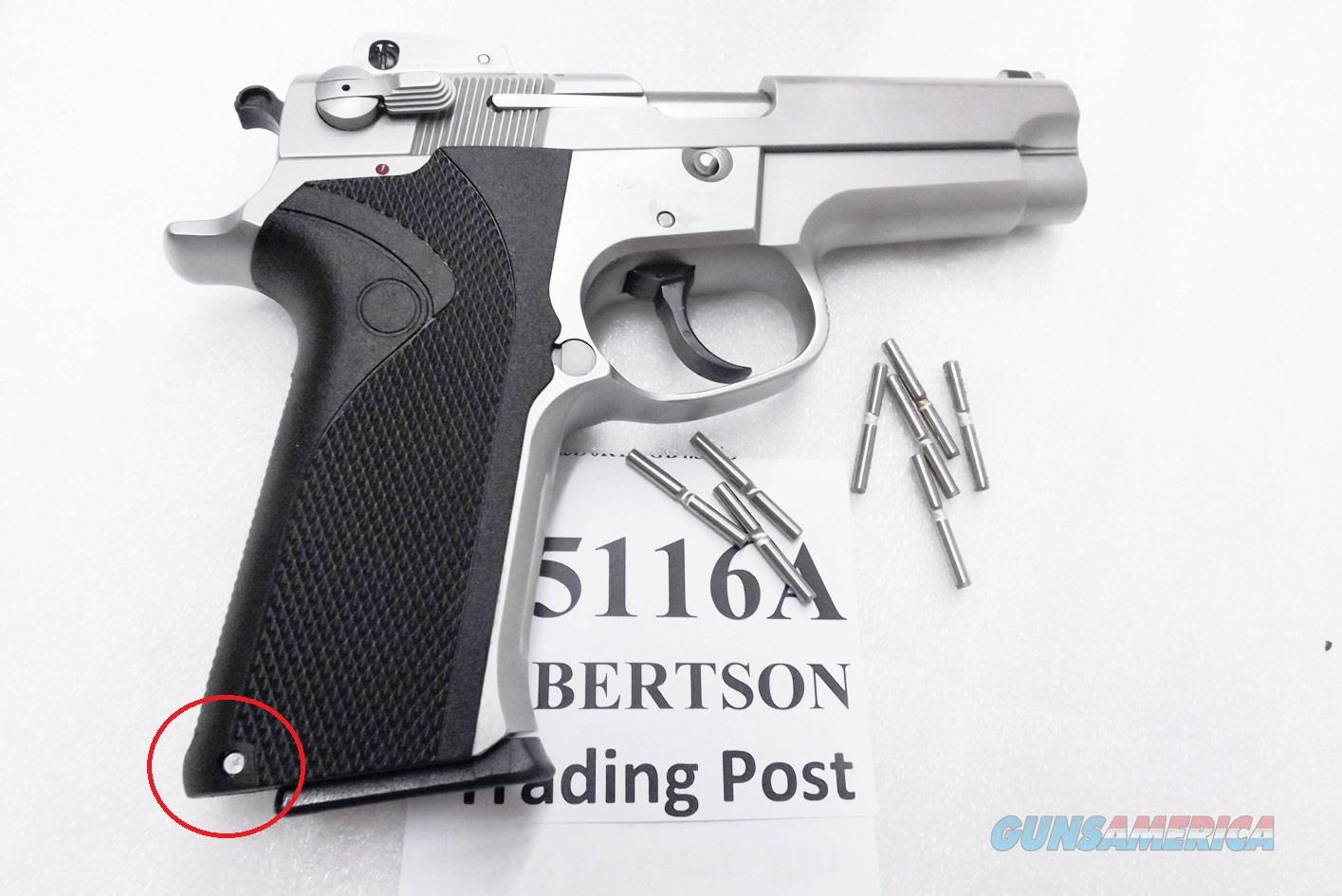 smith and wesson 915 grips finger groove