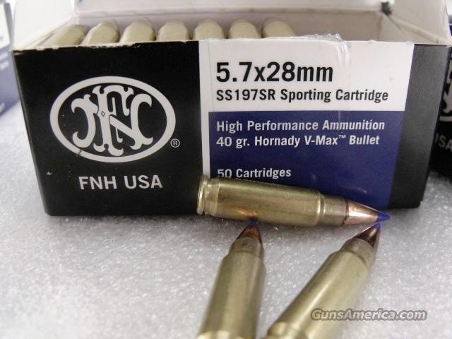 Ammo: FN 5.7x28mm 40 grain V-Max Ba... for sale at Gunsamerica.com ...