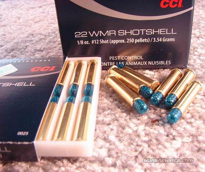 Ammo 22 Magnum Shotshell Cci 12 For Sale At