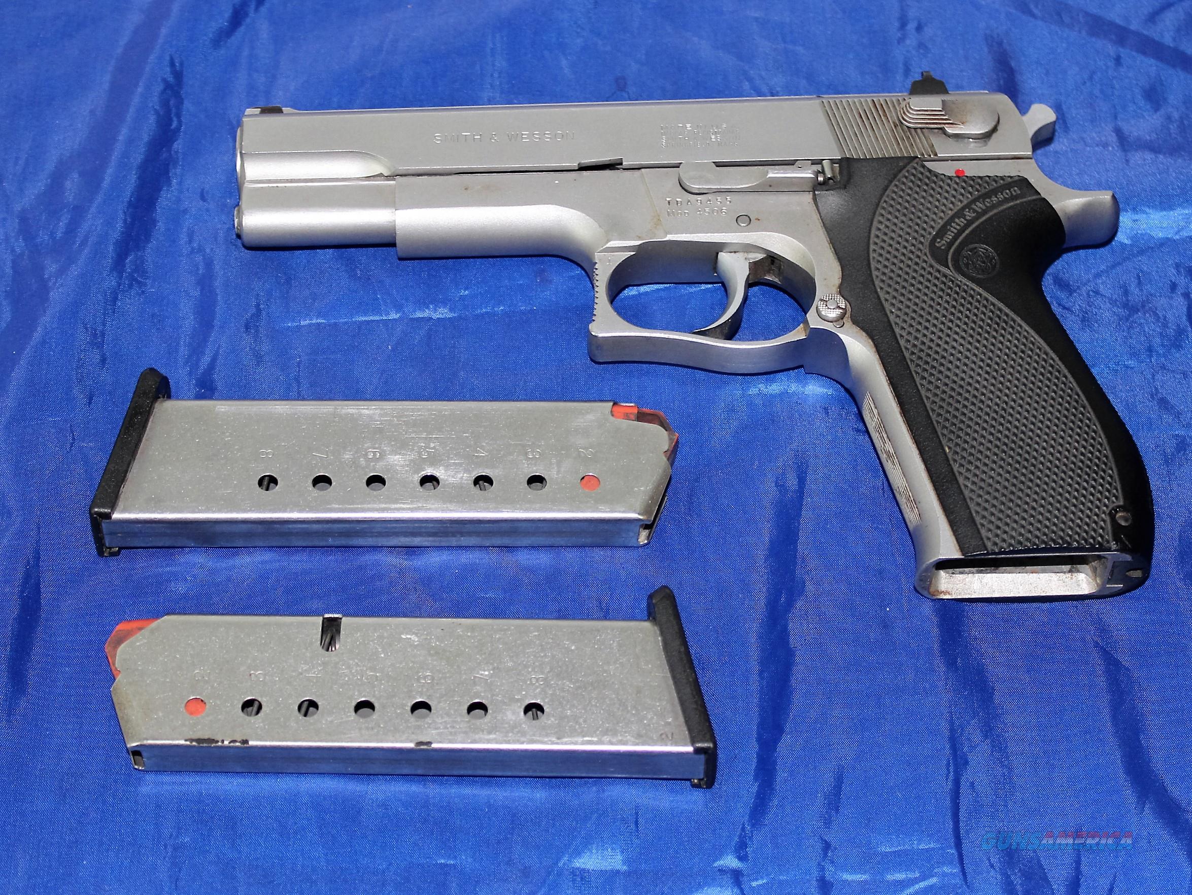 Smith & Wesson Model 4506 no dash .... for sale at Gunsamerica.com ...