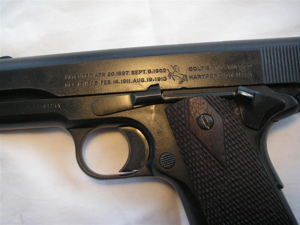 COLT US ARMY 1911 BLACK ARMY FINISH