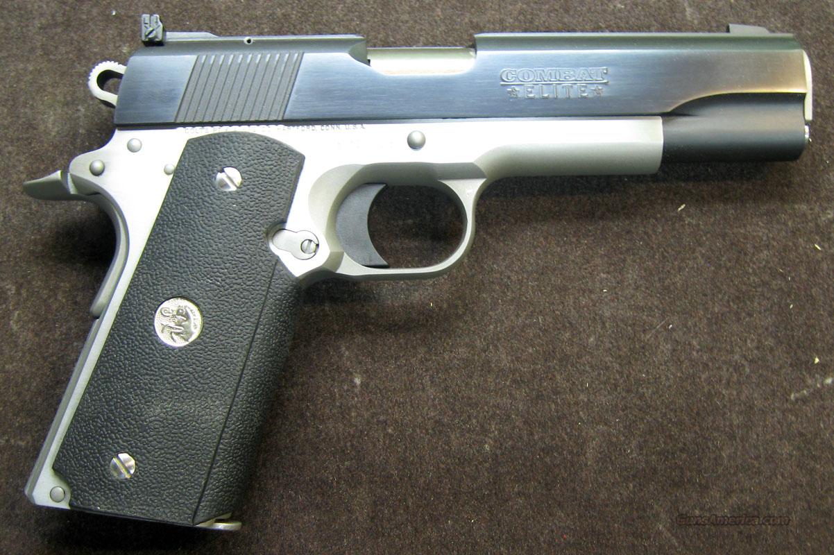 Colt MKIV Series 80 Combat Elite .38 Super for sale