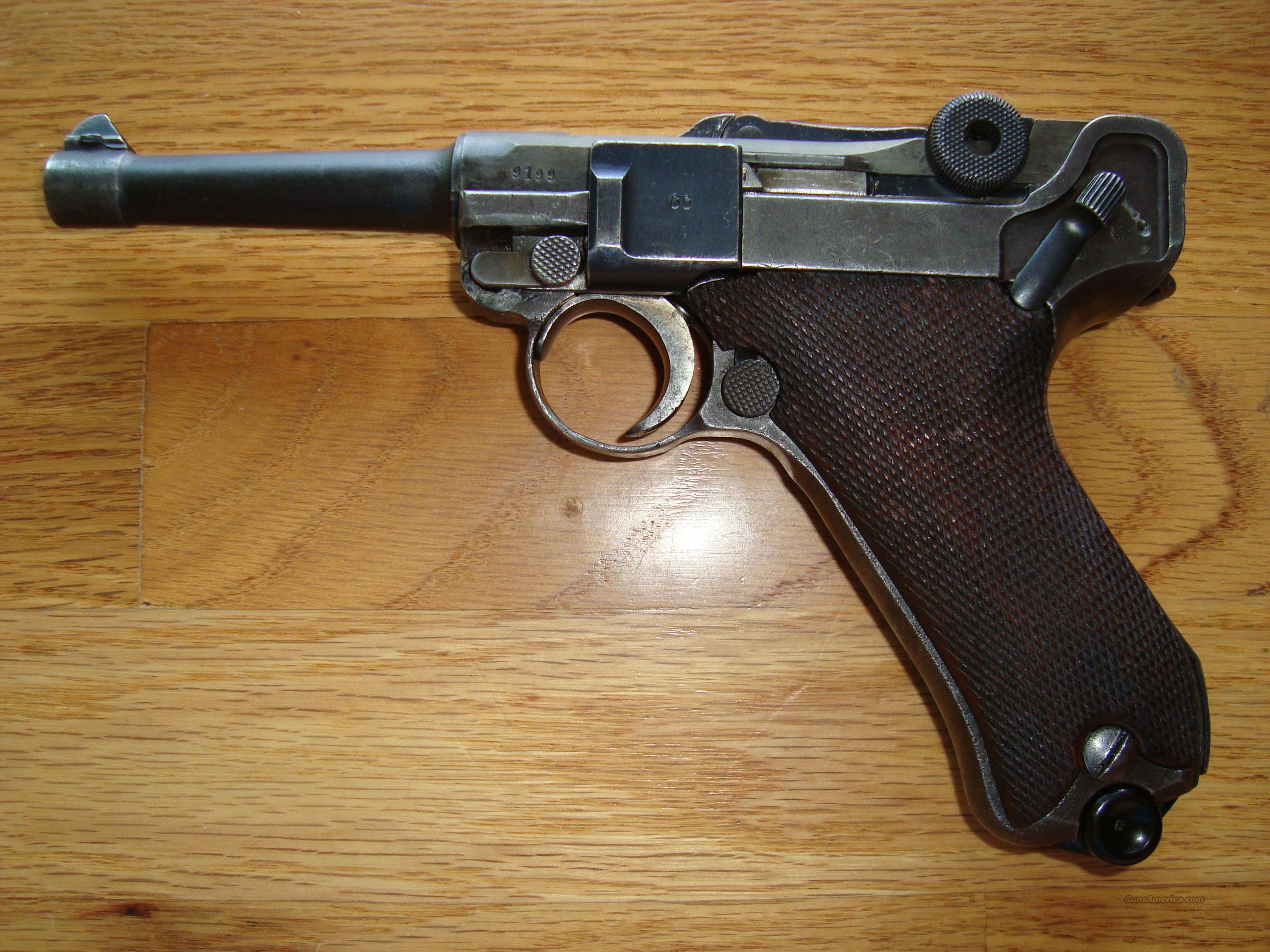 NICE STARTER GERMAN LUGER AT A GREA... for sale at Gunsamerica.com ...