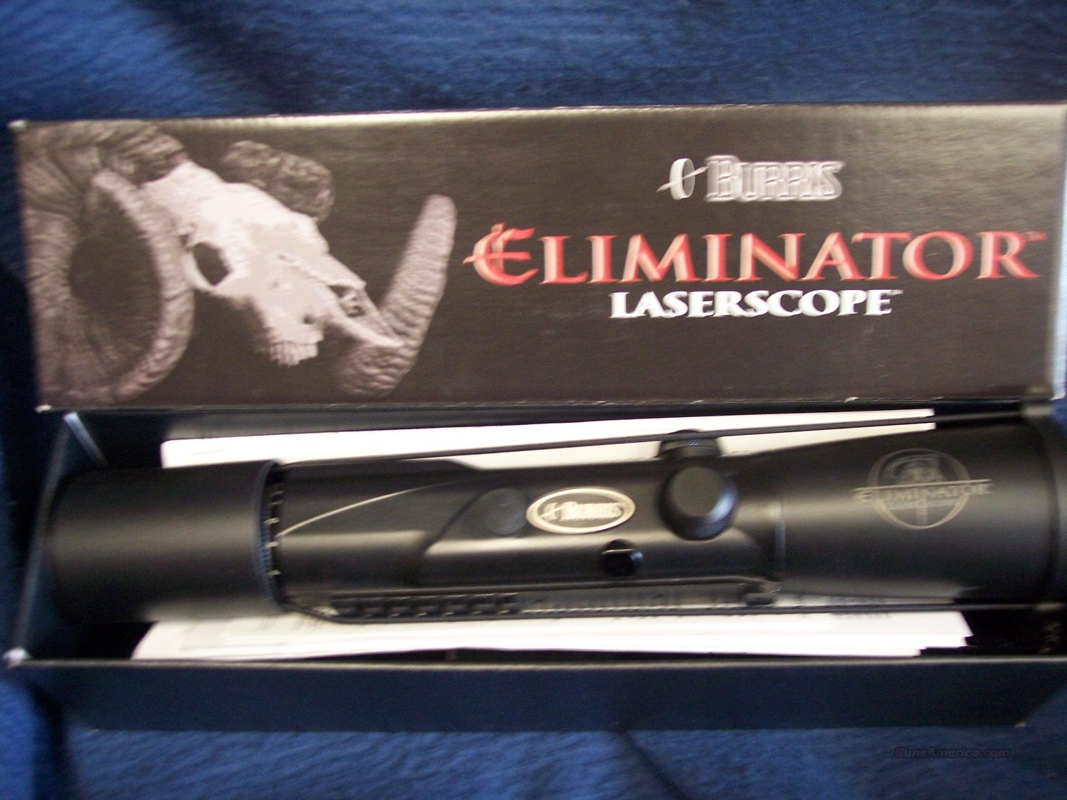 Burris Eliminator for sale