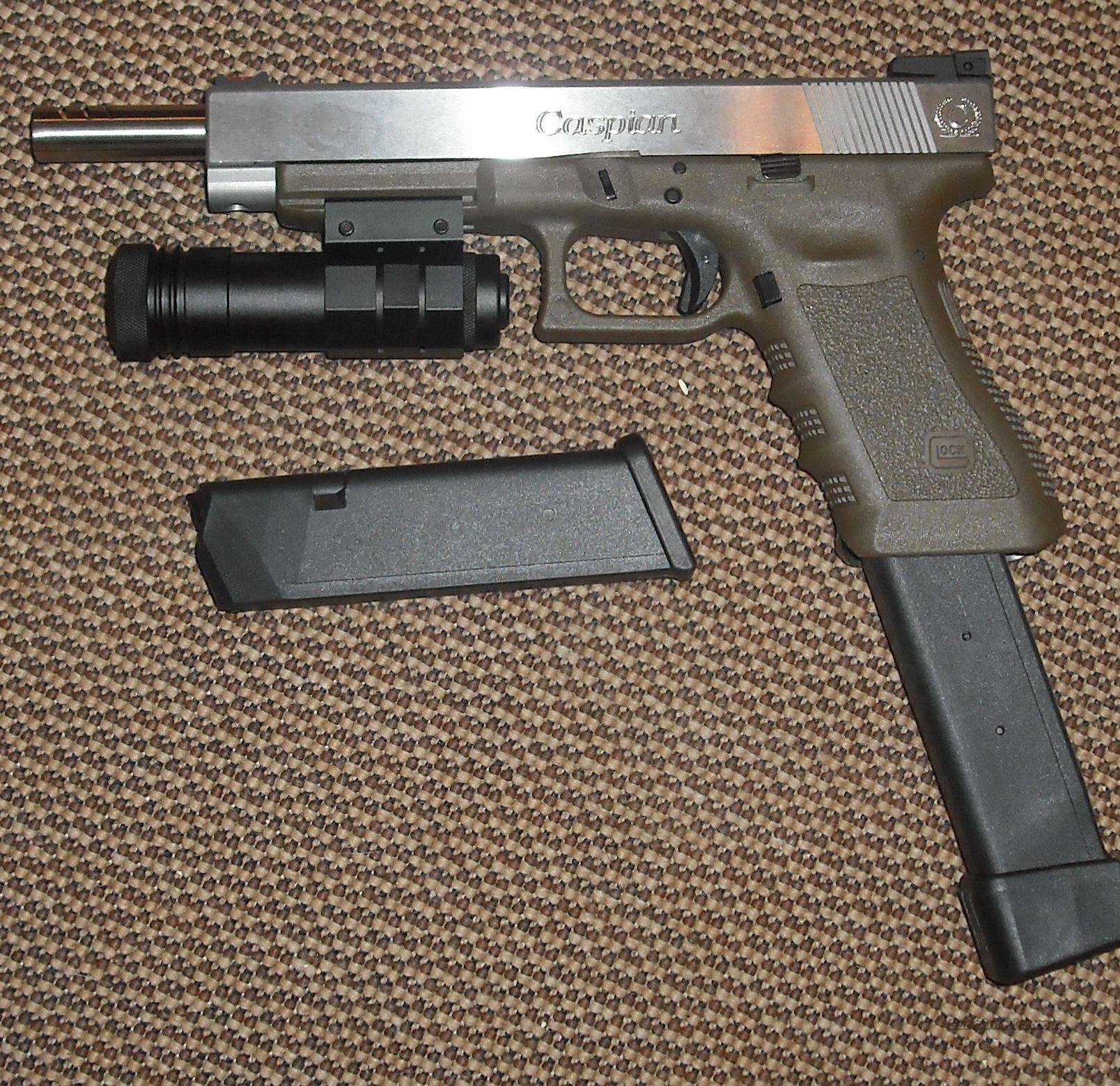 Glock 17 with EXTRAS- LONG BARREL for sale