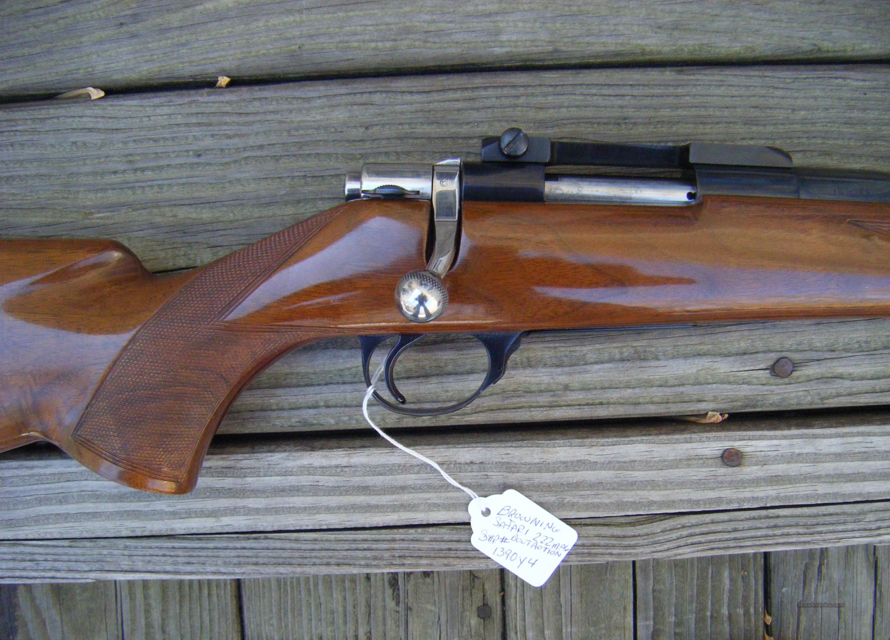 browning safari 222