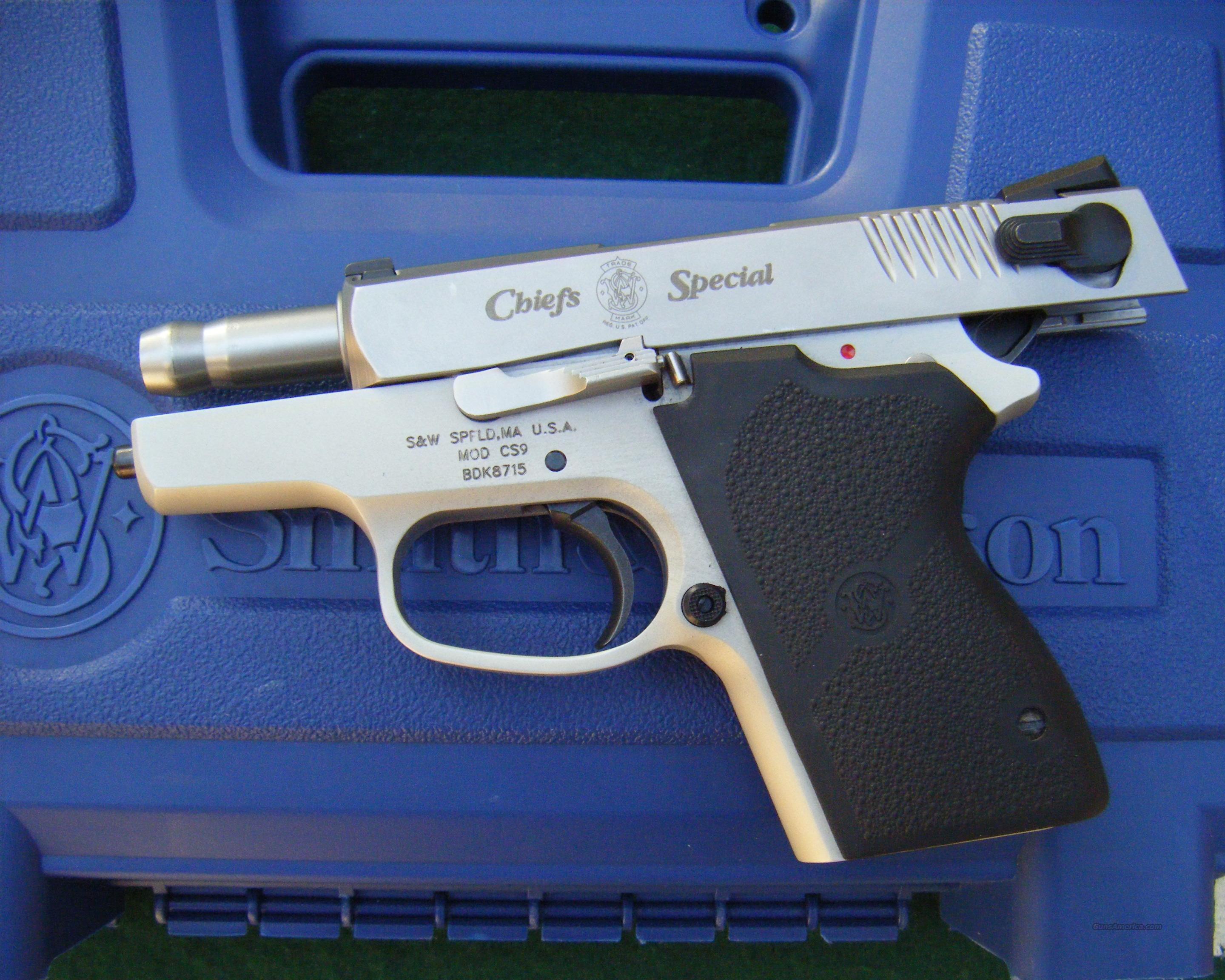 Smith & Wesson CS9 Chiefs Special 9MM ANIC for sale