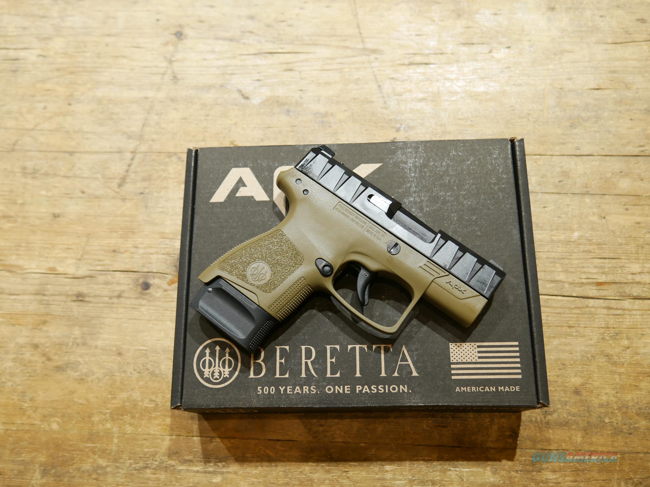 Beretta Apx Carry Fde 9mm For Sale At 955962084