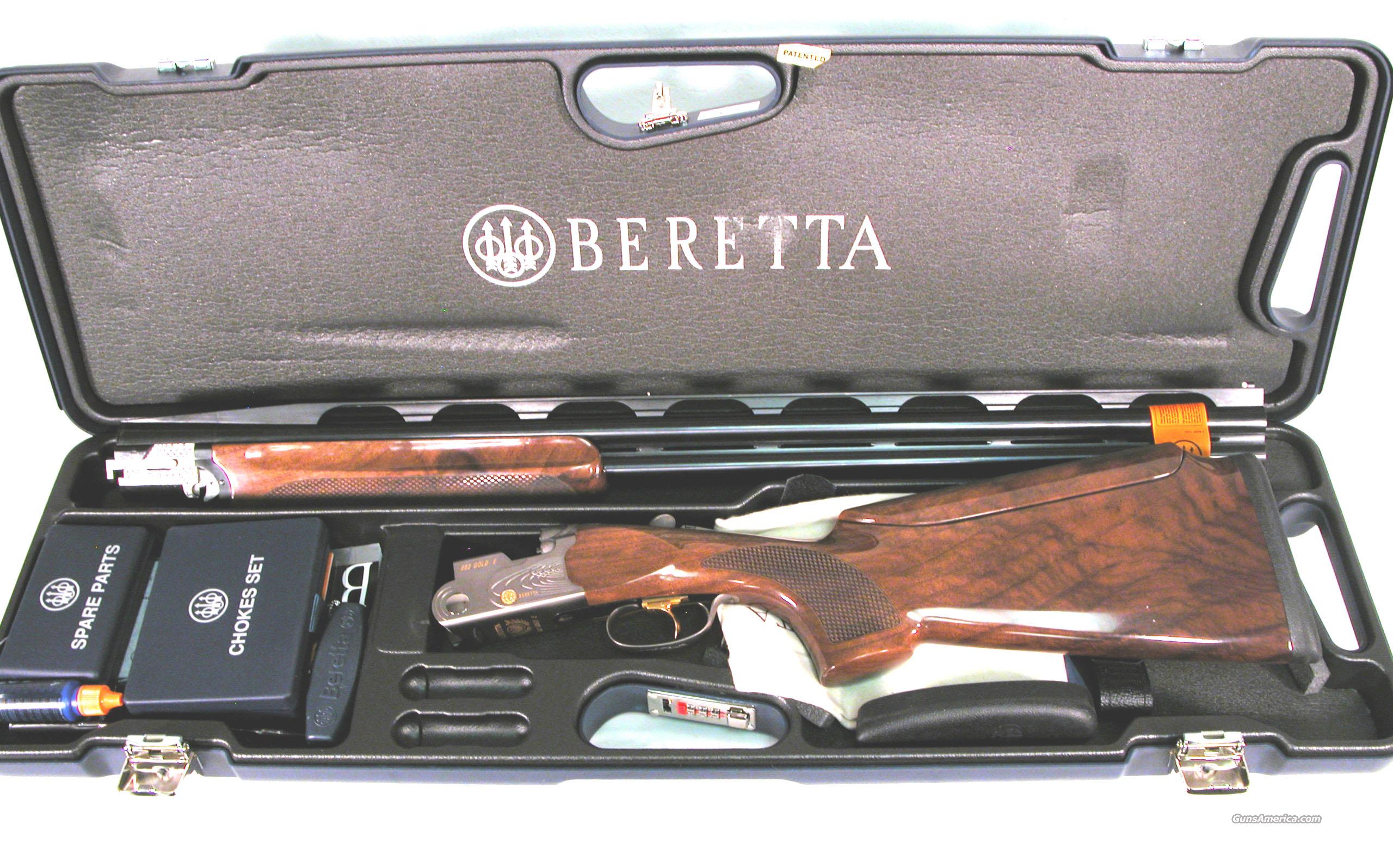 Beretta 6 Gold E Trap 12ga Adj Comb 30 For Sale